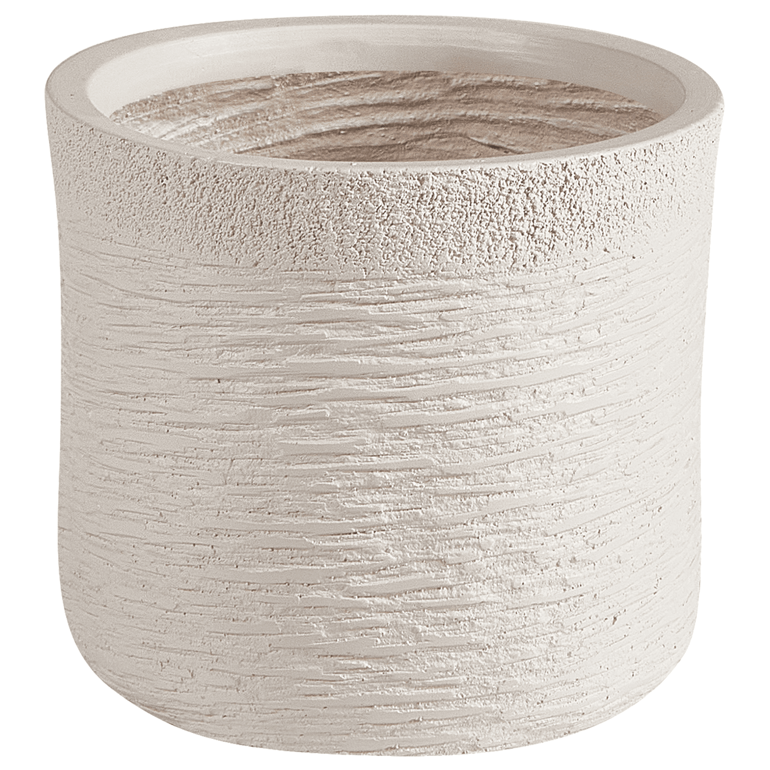 Kukkaruukku SAMOS 26 cm Vaaleanbeige