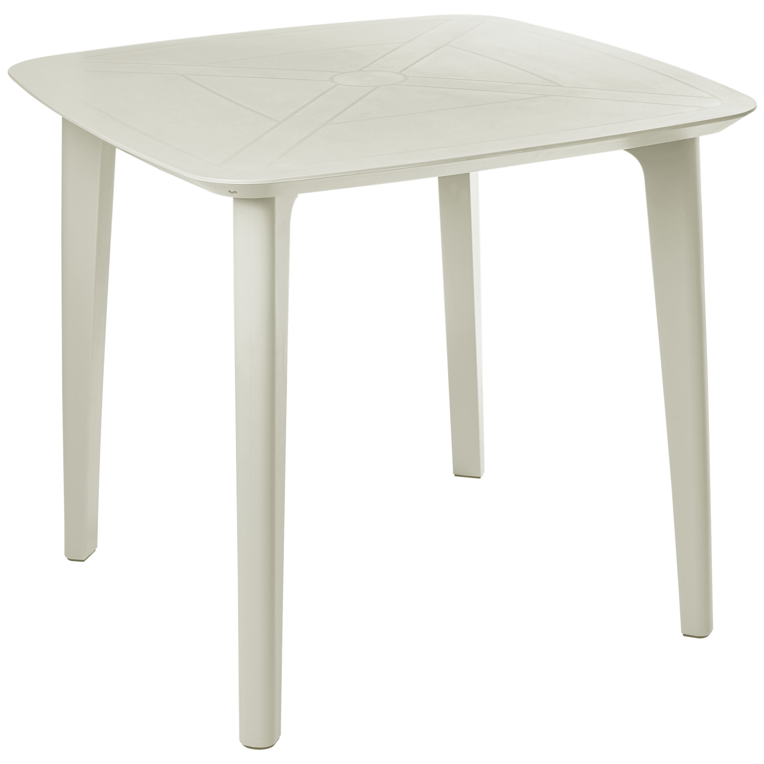 Puutarhapöytä SORICO 86 cm 86 cm Vaaleanbeige