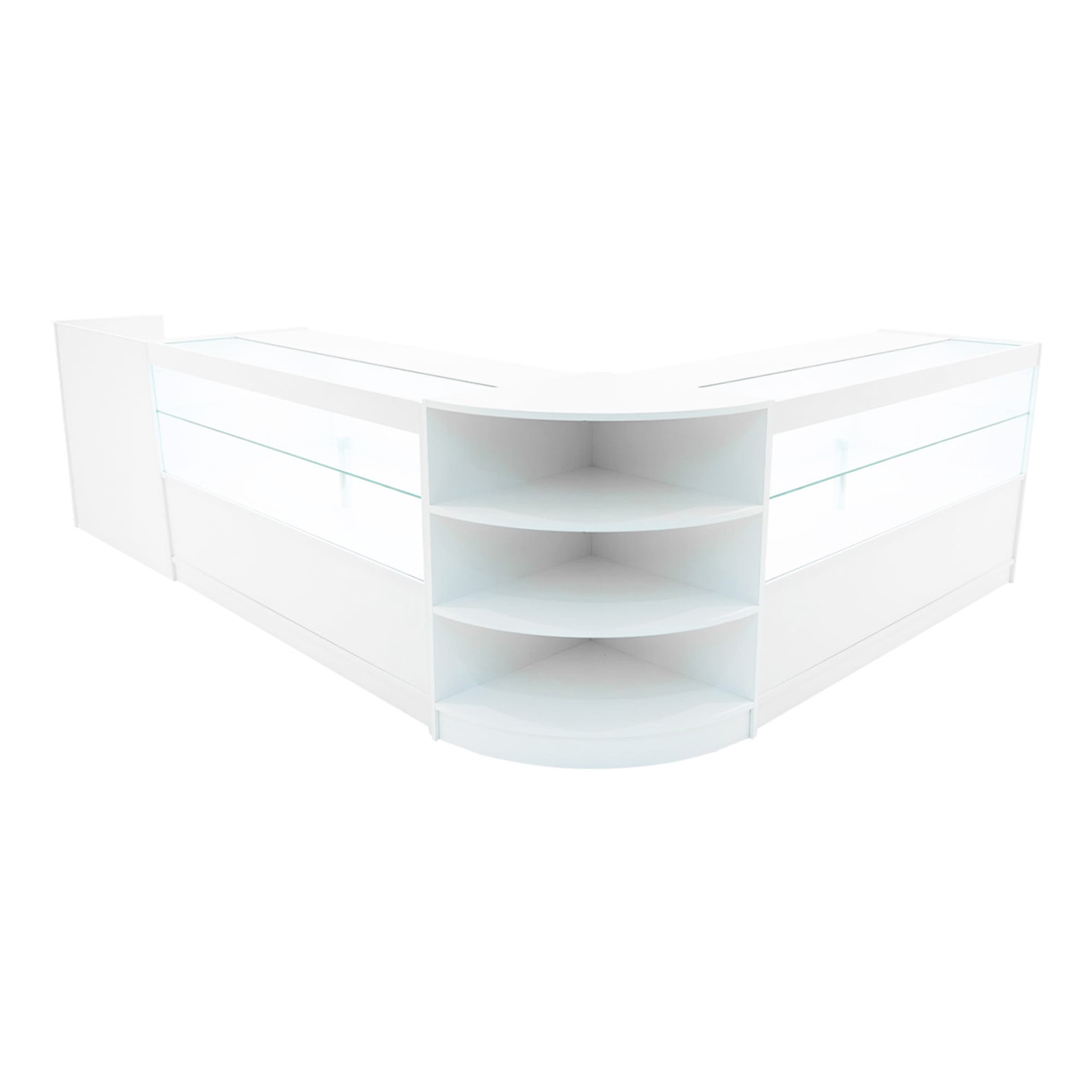 Eclipse LED-myymälätiskisarja LM60, TB60 ja 2 x C1500 - valkoinen