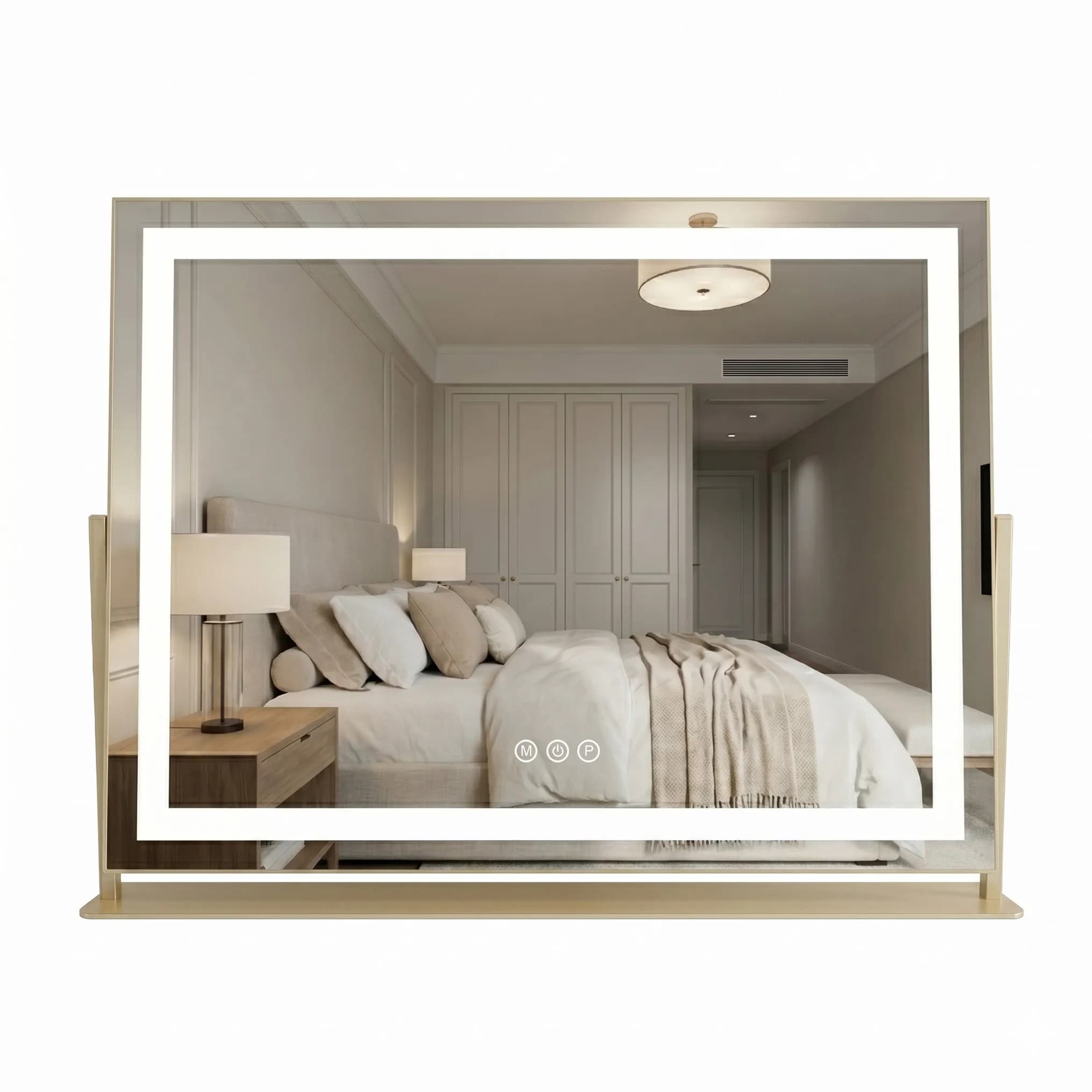 REA peili Studio 58x45 Kulta, 10x62,5x46cm