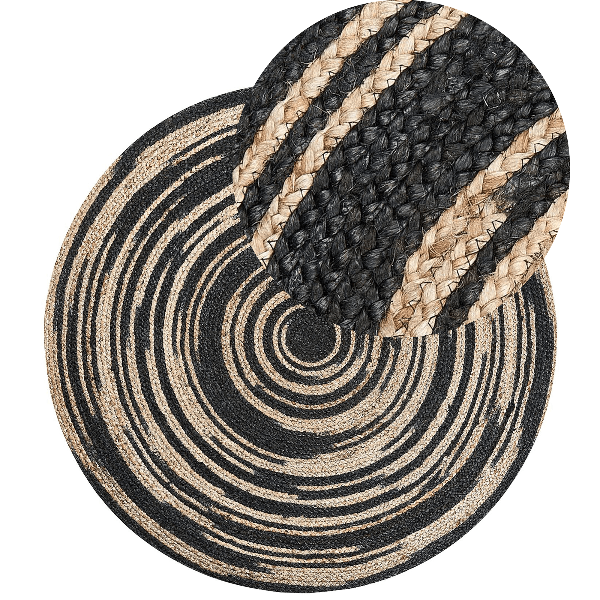 Matto ARTORA Beige ø 140 cm juutti