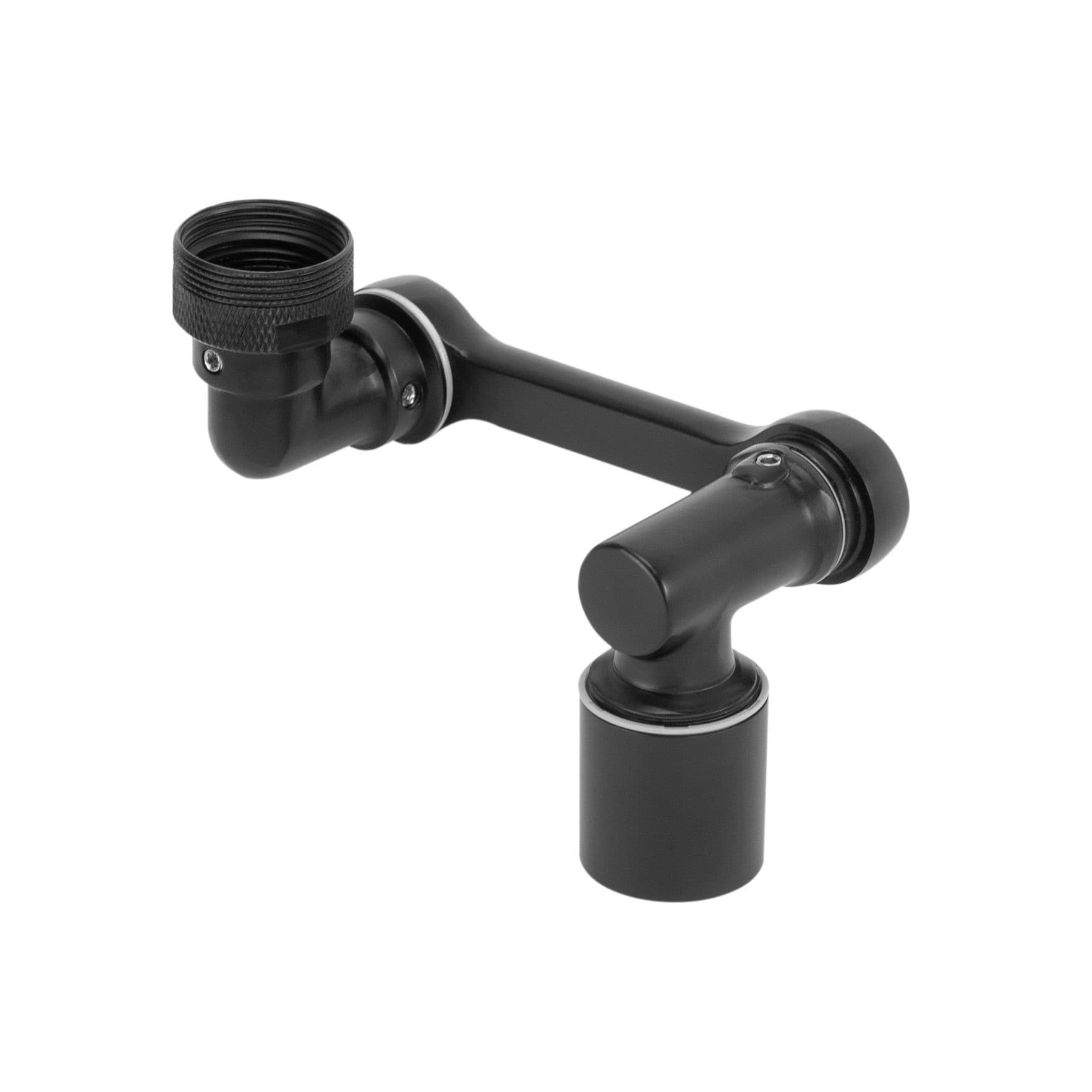 REA Kääntyvä hana-adapteri COLT 140 musta, 14X2, 5X4, 5CM