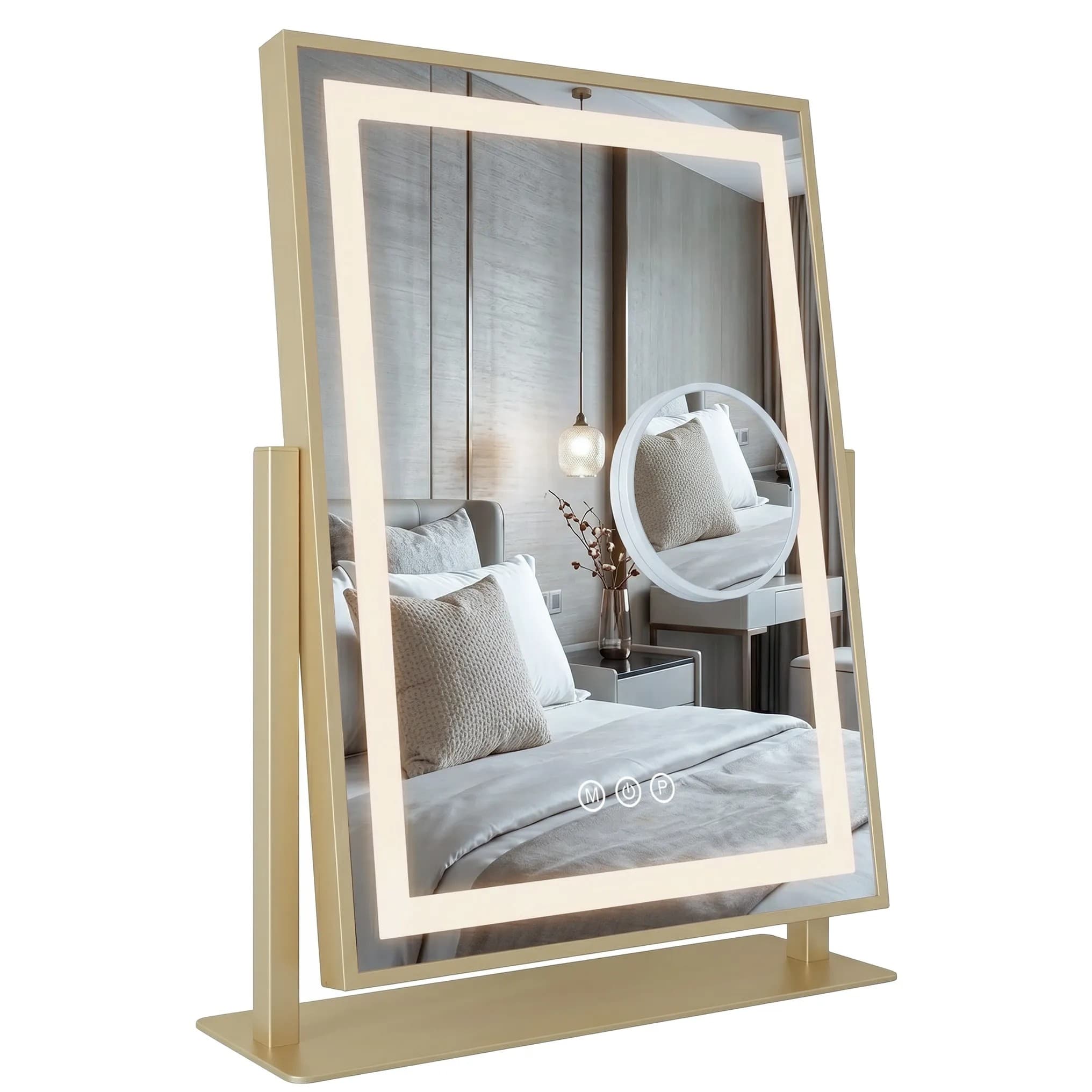 REA peili Lumi 30x40 Kulta, 8,5x36,5x47,5cm