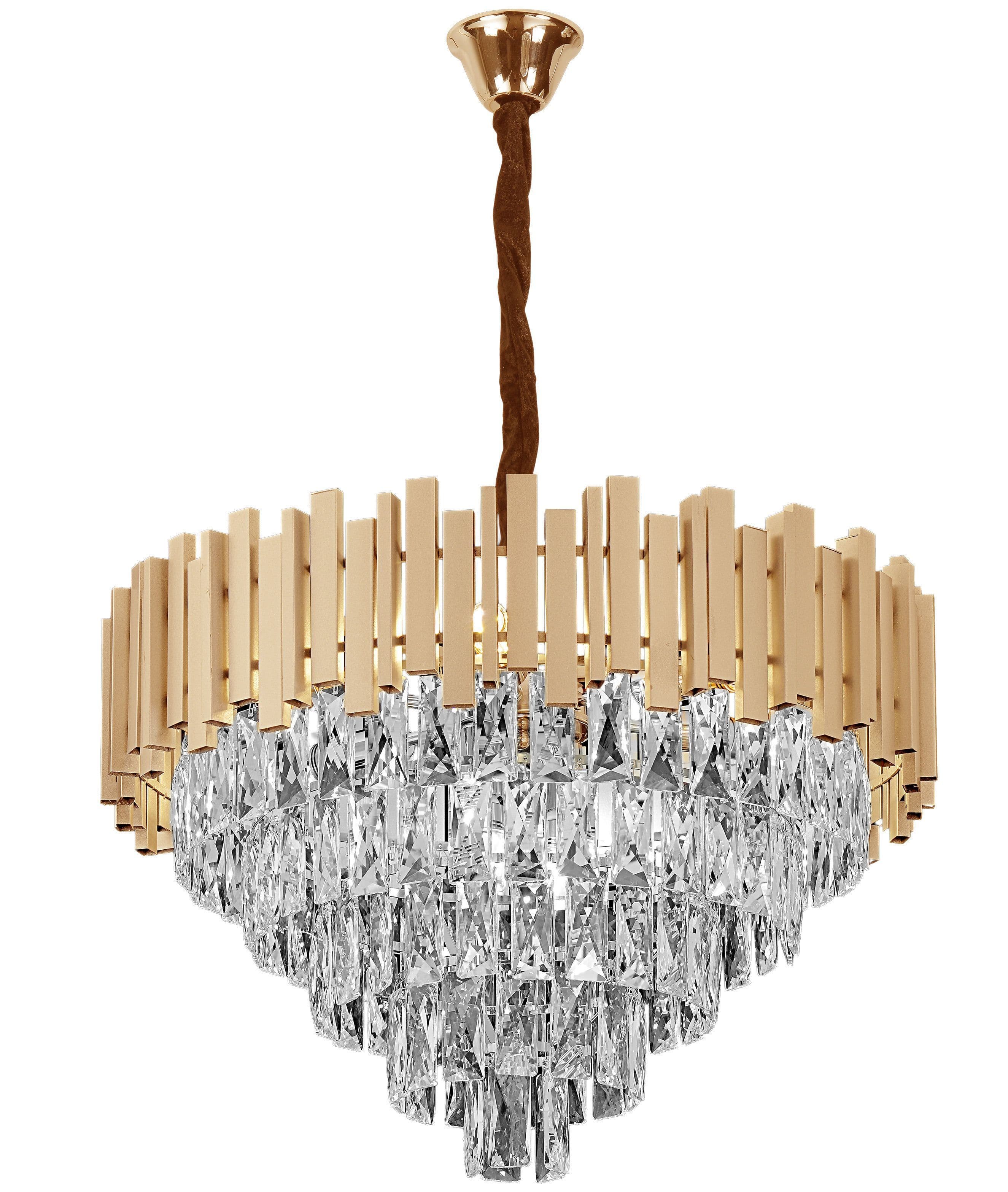 TOOLIGHT riippuva kattovalaisin G053-CP kulta, 101,5x77,5x44cm