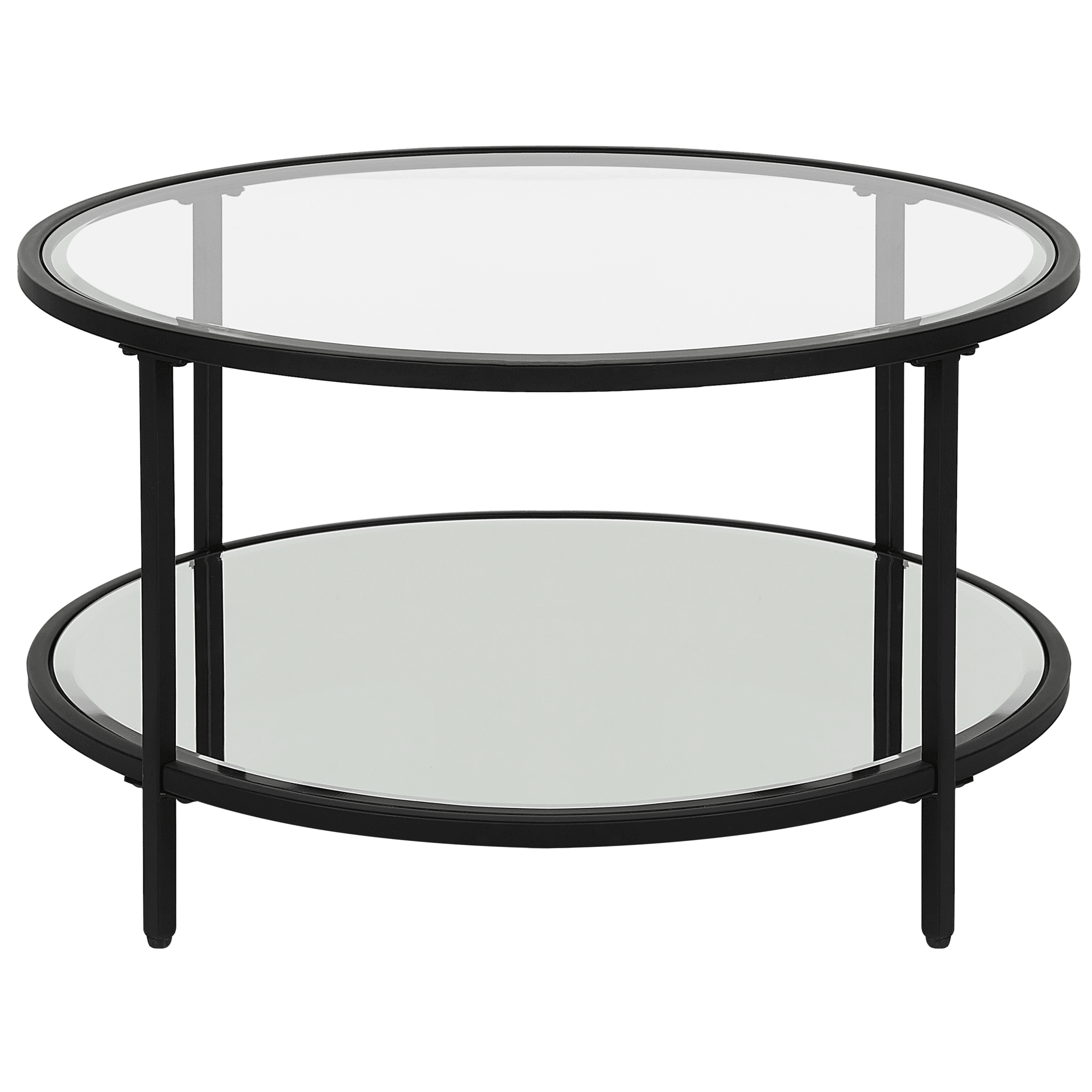 Sohvapöytä BIRNEY karkaistu lasi Musta