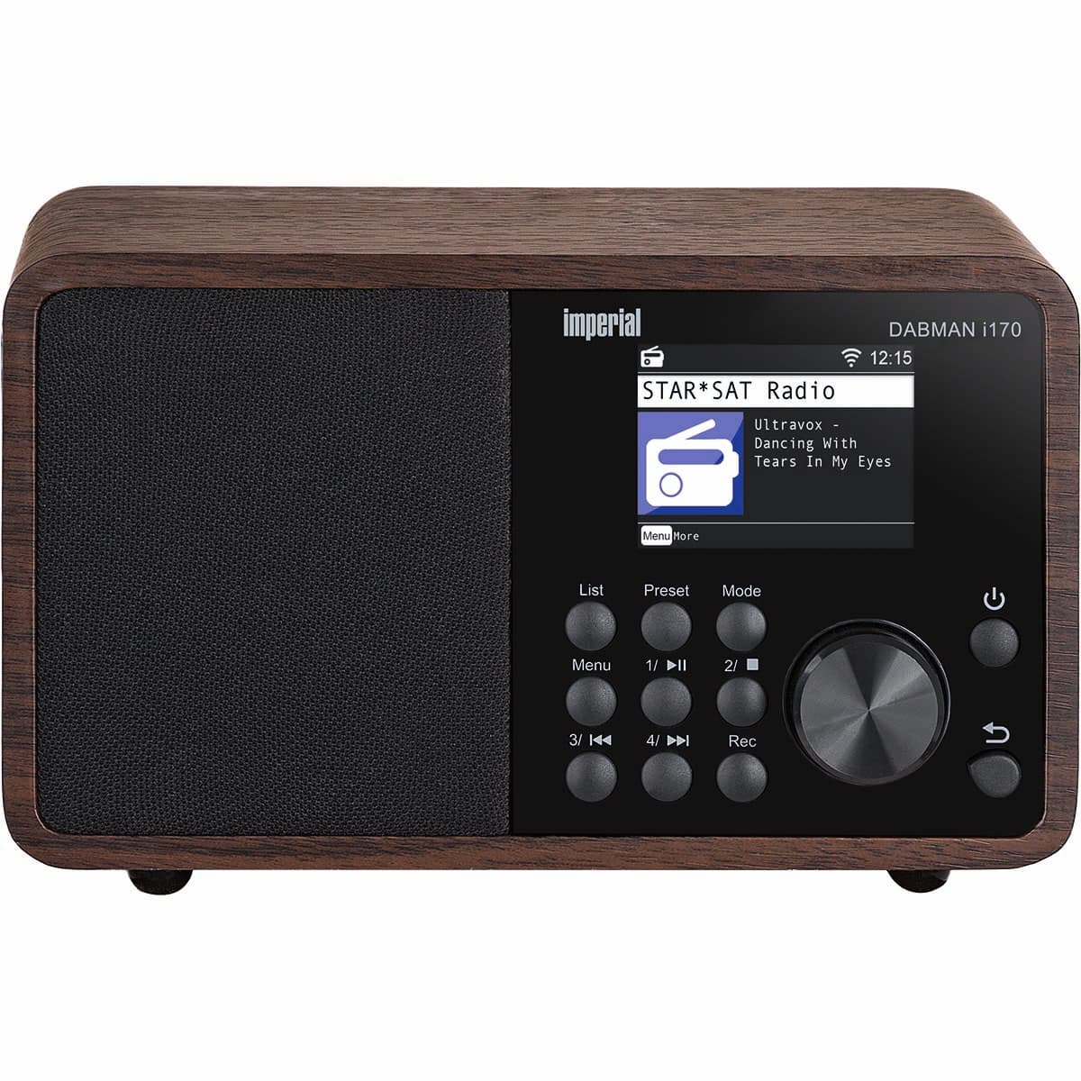 Kompakti ja Monitoiminen Radio DAB+ / FM / Internet DABMAN i170 Puun Näköinen