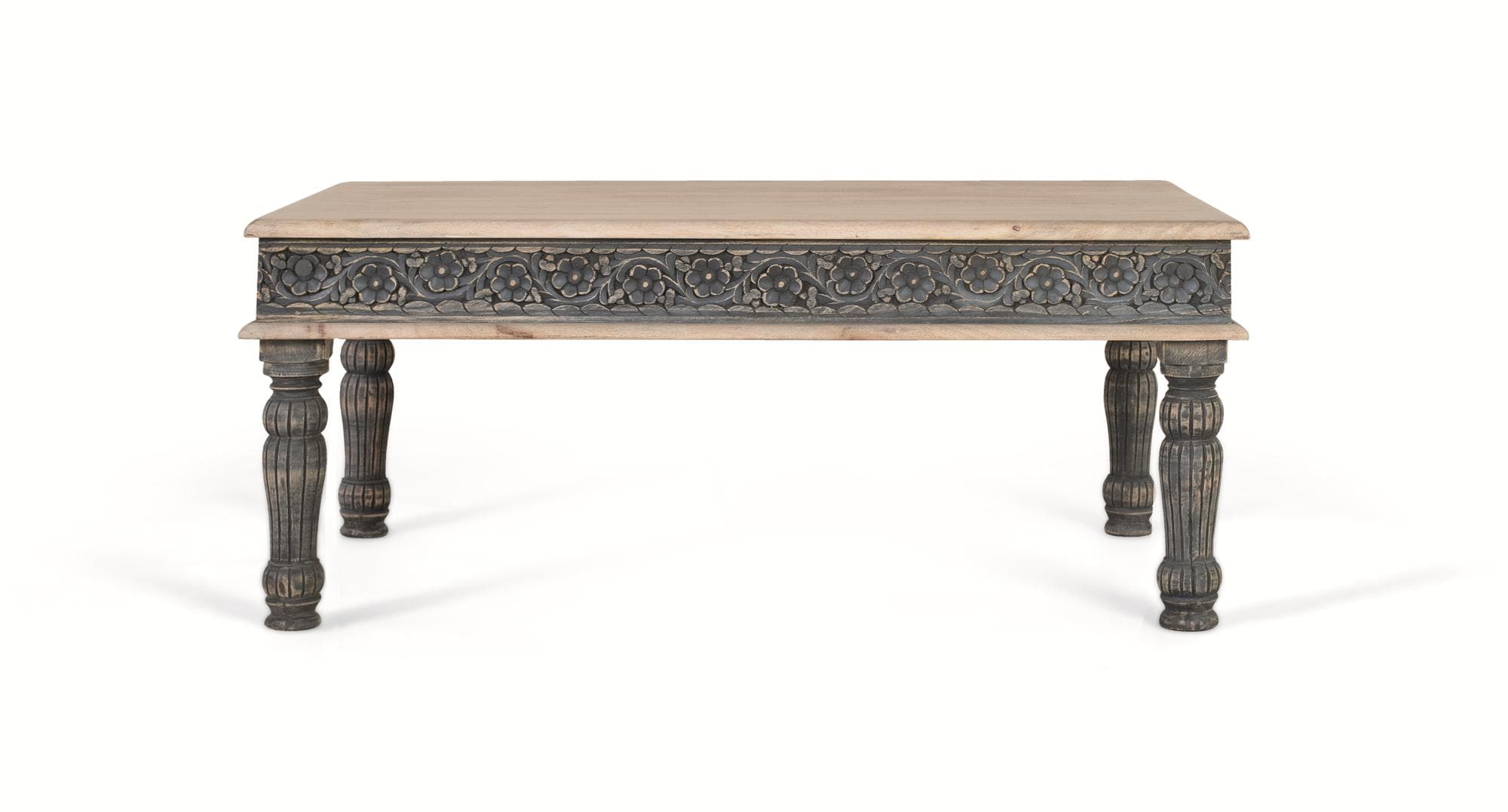 Sohvapöytä mangopuusta, käsintehty