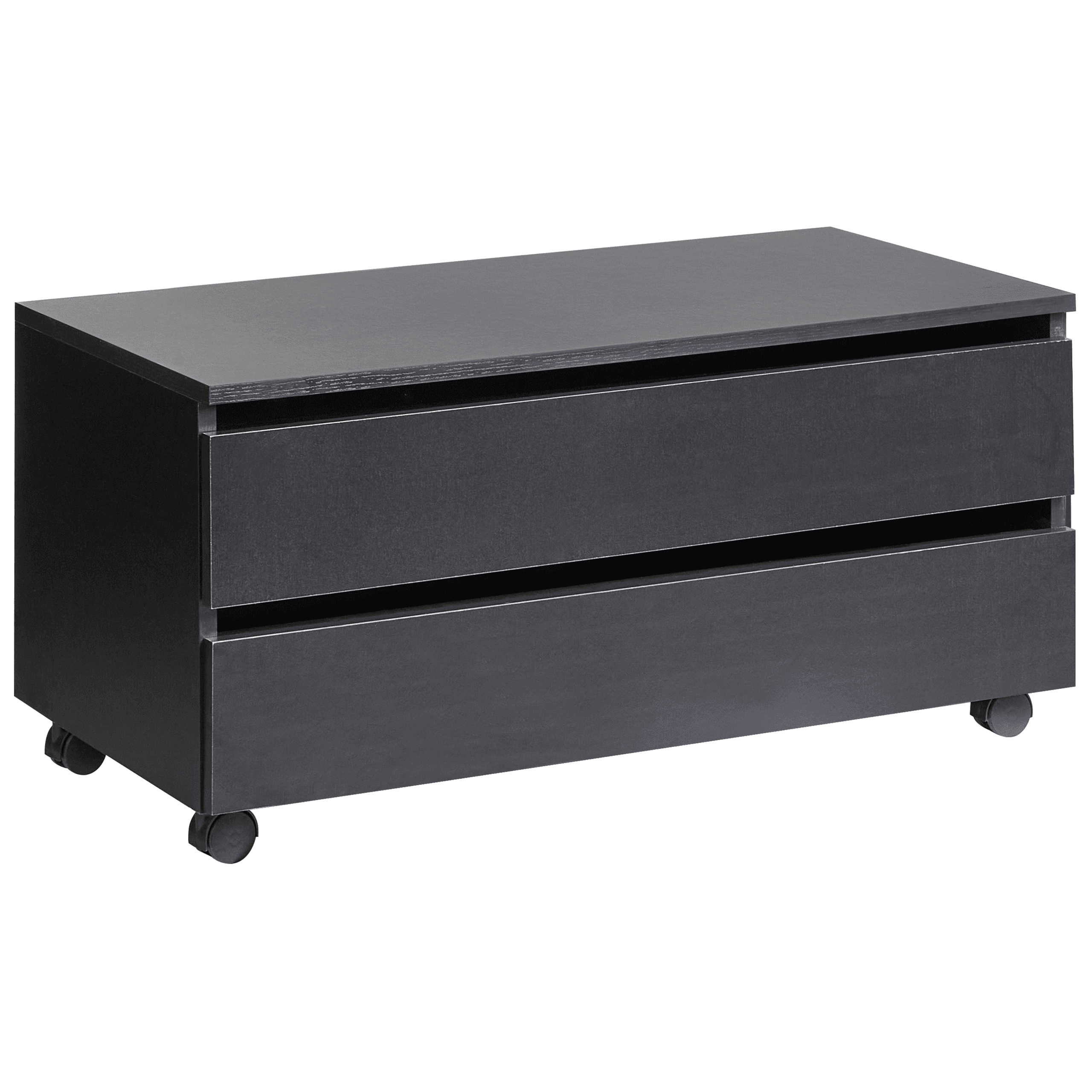 Kylpyhuoneen kaappi TERESINA pyörillä 80 cm Musta