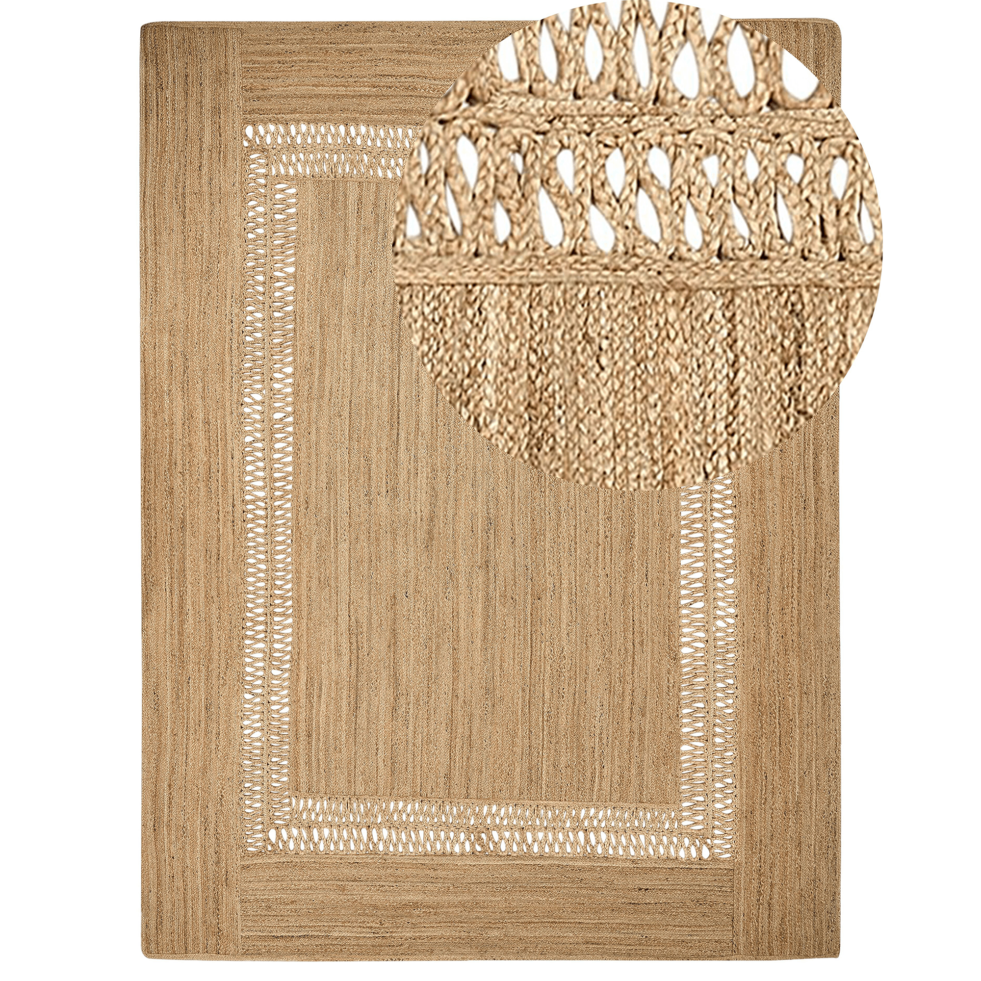 Matto YENIKOY Beige 300 x 400 cm juutti