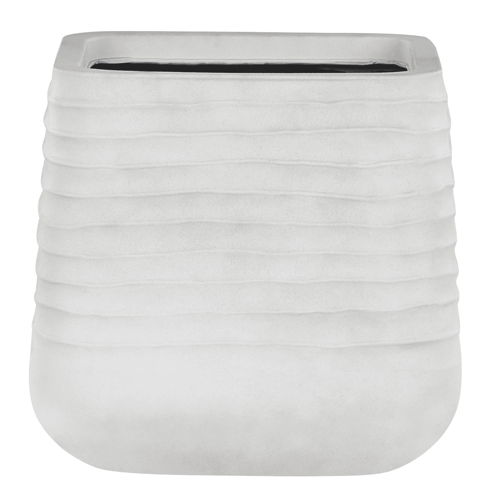 Kukkaruukku PARIKIA 38 cm Luonnonvalkoinen
