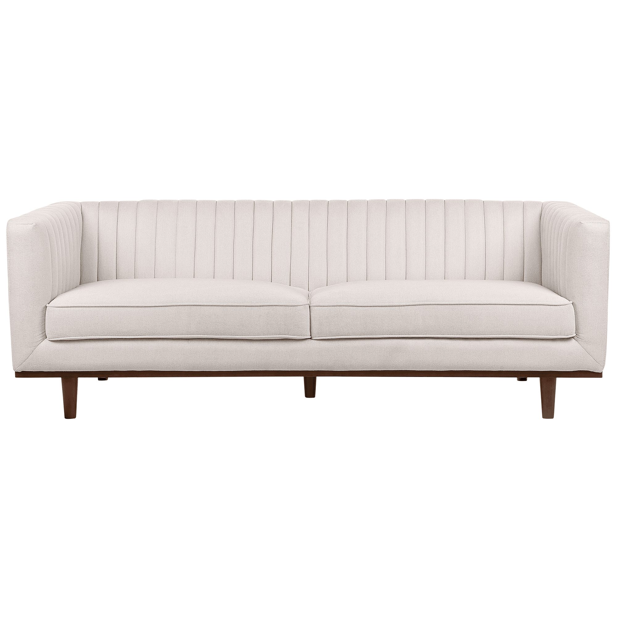Sohva SKAULE kangas Beige 3-istuttava