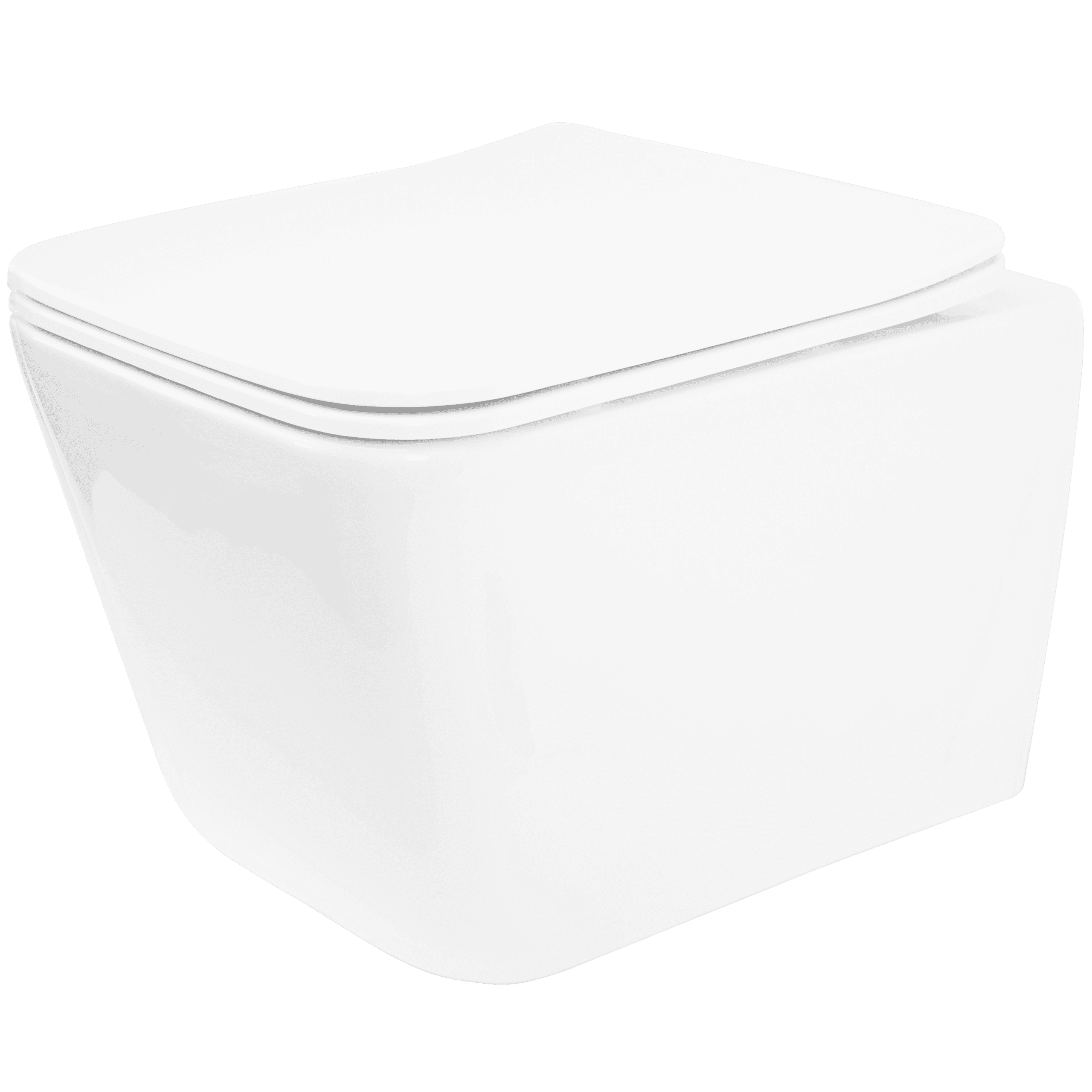 REA Seinä-WC JULIO RIMLESS valkoinen, 51, 5X35, 5X30CM