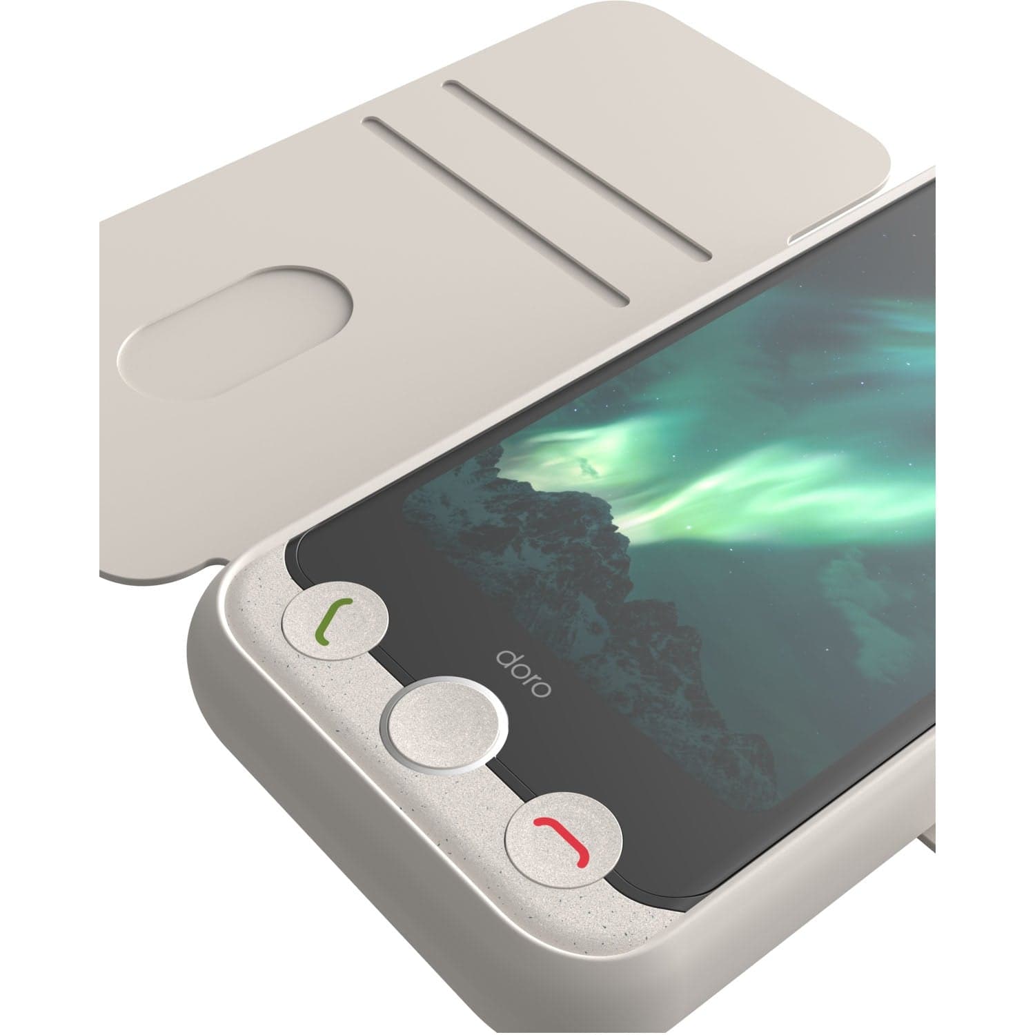 Lompakkokotelo Aurora A11 Luuvalkoinen