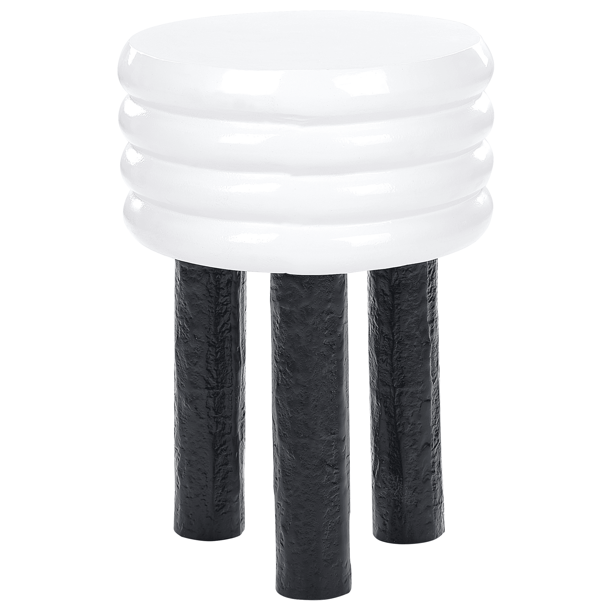 Sivupöytä KIKIWA metalli Valkoinen