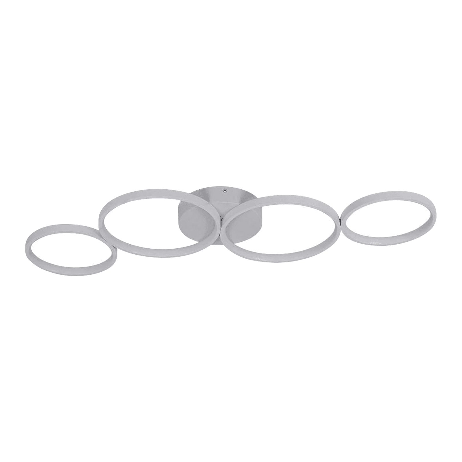 NETTLIFE himmennettävä LED - kattovalaisin, 55W moderni Valkoinen pyöreä, rengas Kaukosäätimellä, 88cm makuuhuoneeseen, olohuoneeseen
