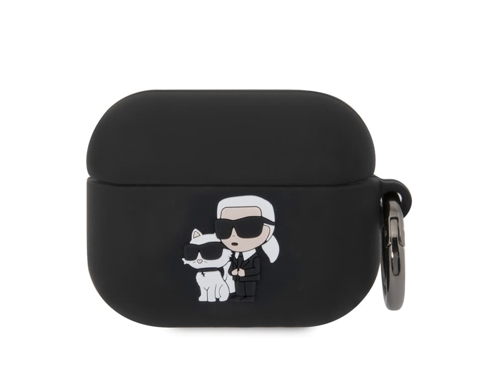 NFT-iskunvaimennus silikonikuori AirPods Prolle renkaalla