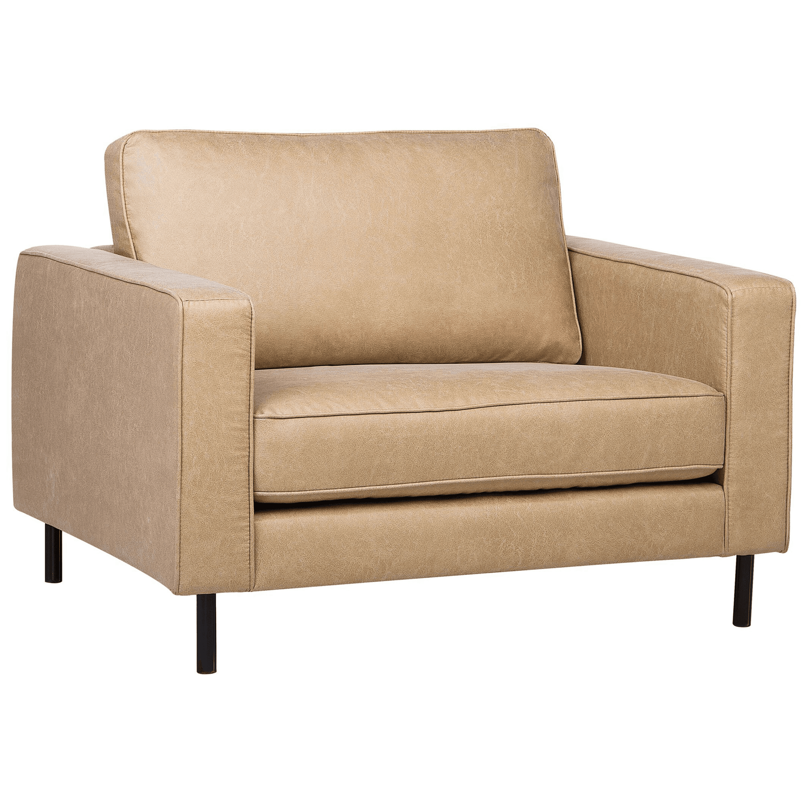 Nojatuoli SAVALEN keinonahka Beige