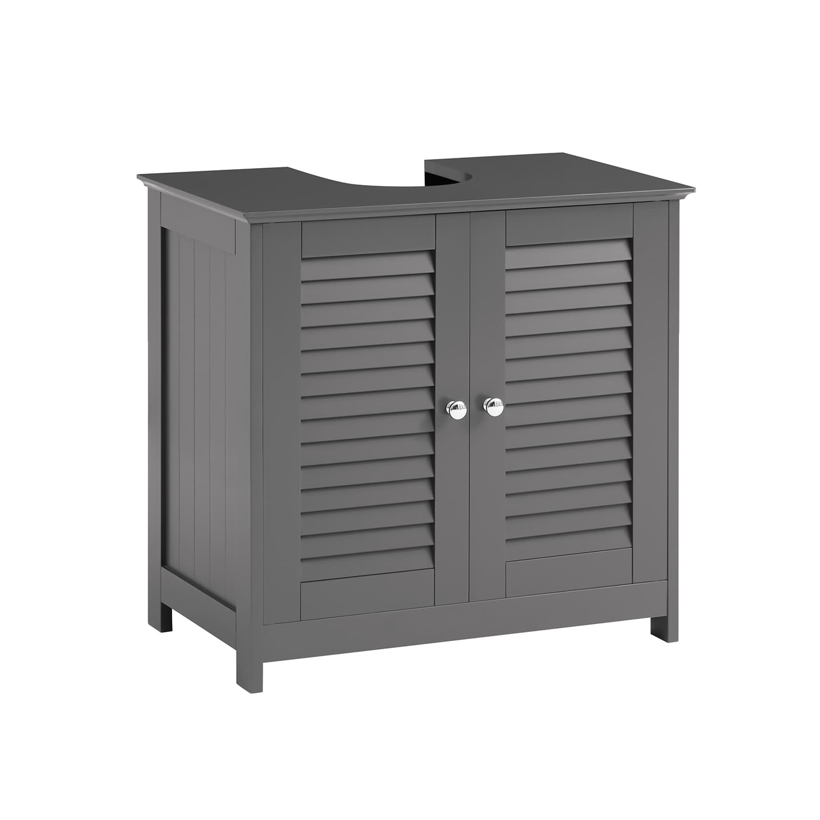 SoBuy Allaskaappi MDF FRG237-II-DG säilytystila 2 ovea harmaa