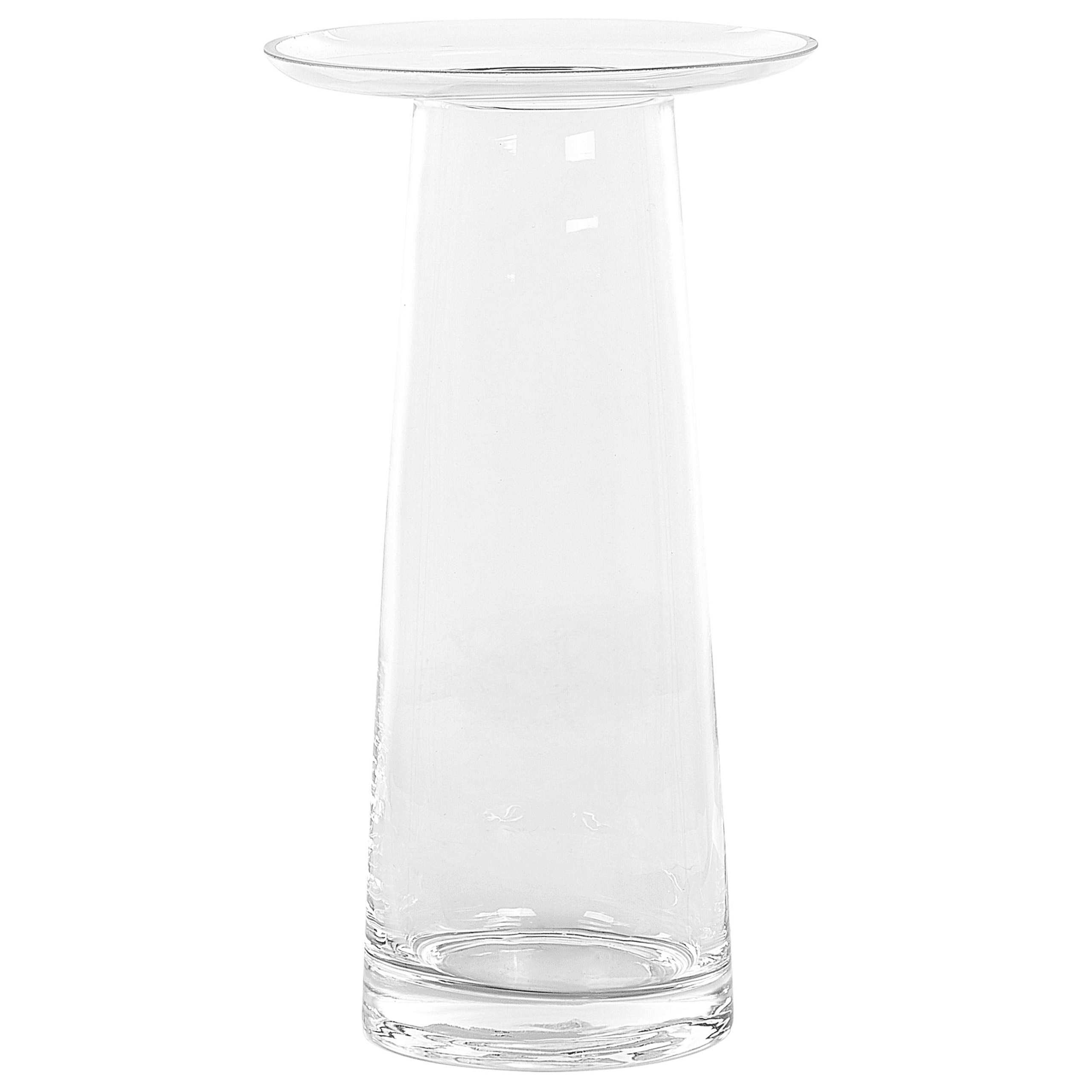 Kukkamaljakko MANNA lasi 26 cm Kirkas