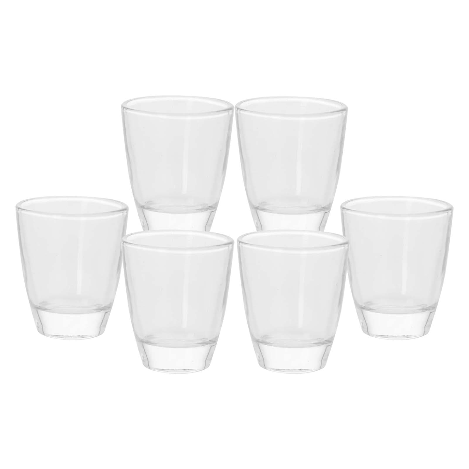 6 Kpl 45ml Shottilasi Paketti Yhteensopiva Alkoholijuomien kanssa Kestävä