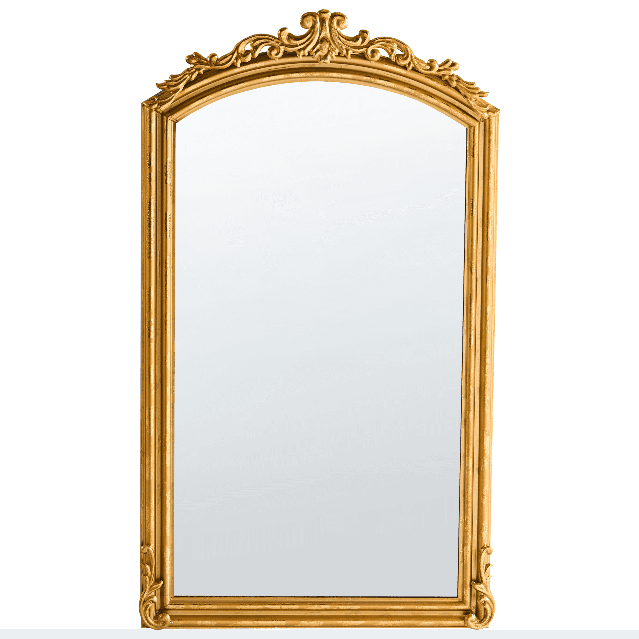 Seinäpeili GORGES 55 cm 96 cm metalli Kulta