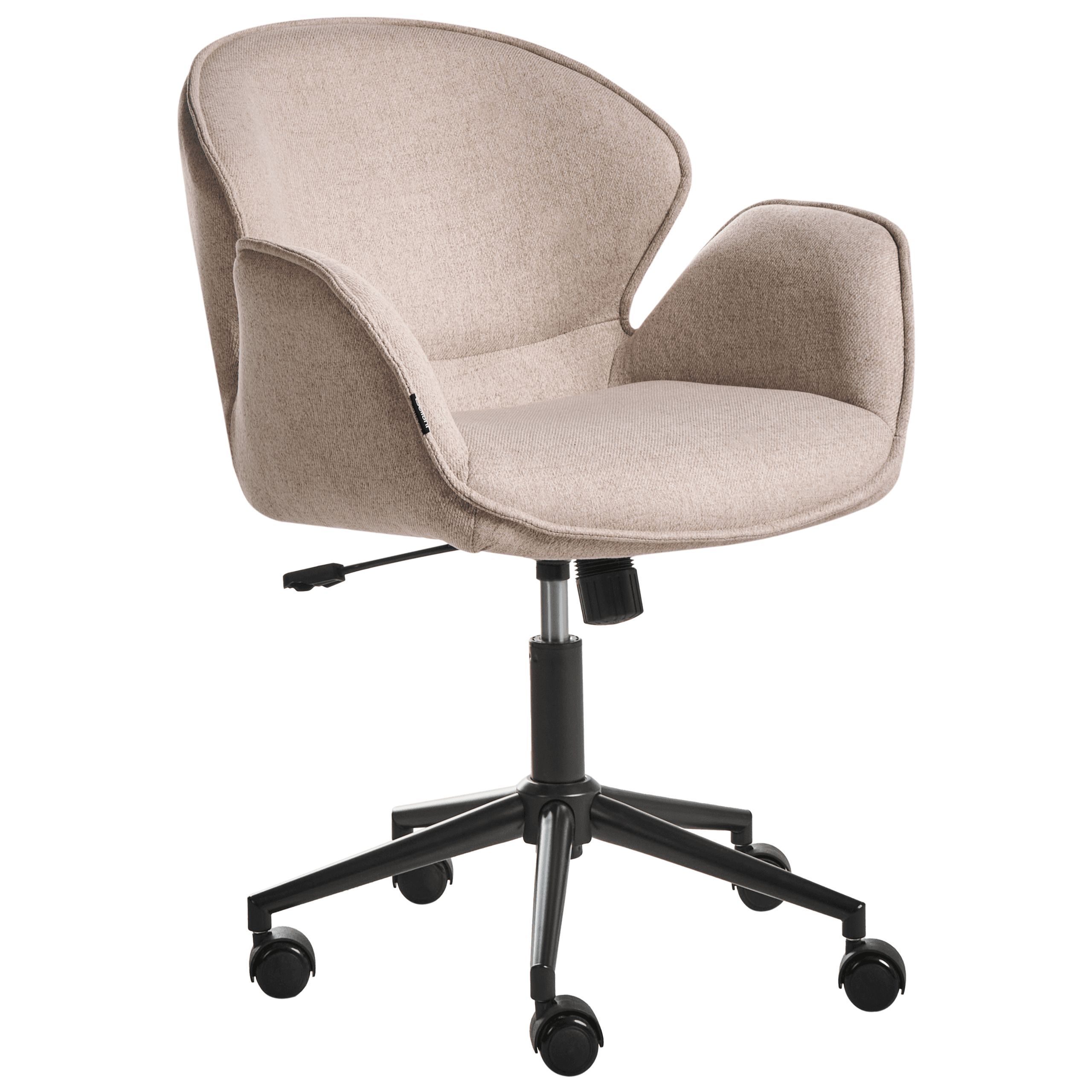 Työtuoli BELMAR kangas Ruskeanharmaa