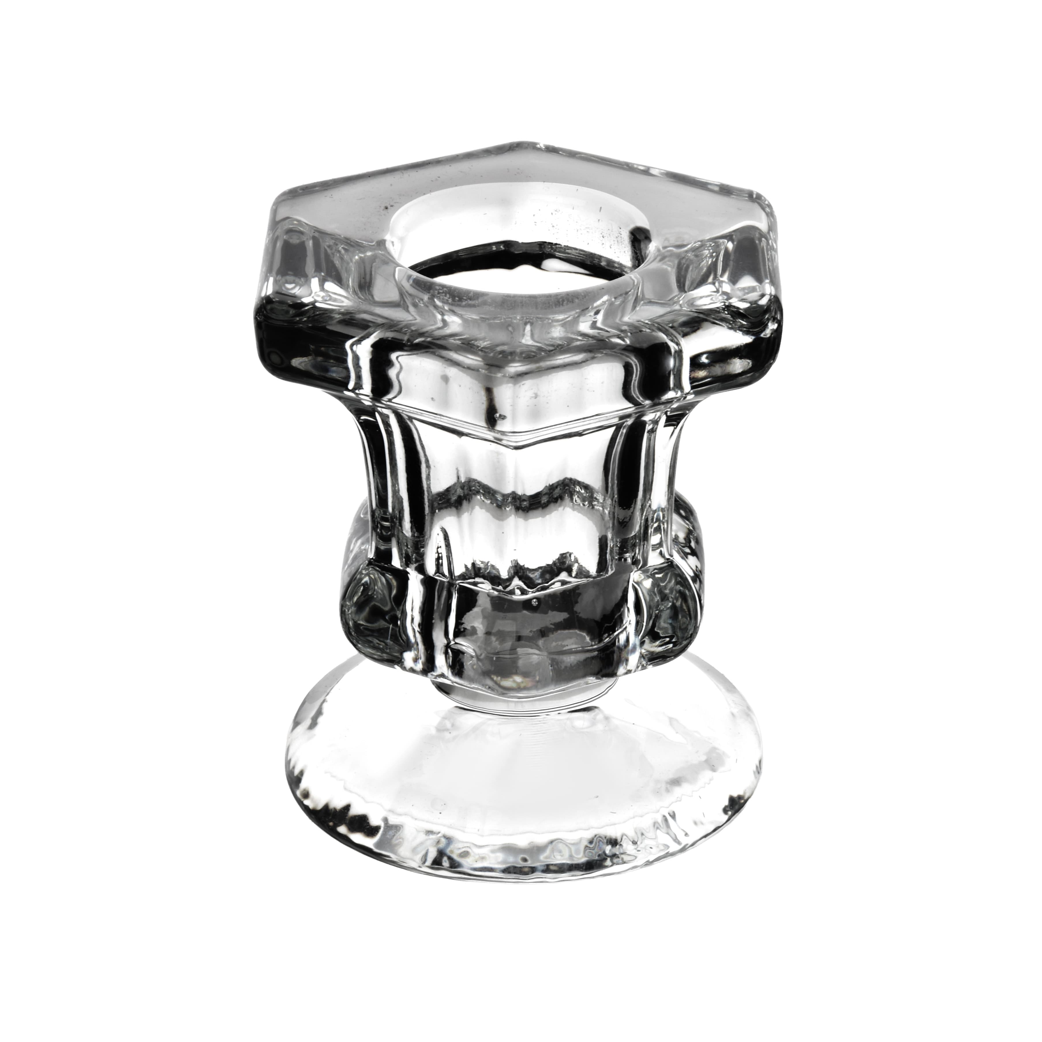kynttilänjalka lasi Patricia Patricia 6x6x6 läpinäkyvä 1pc