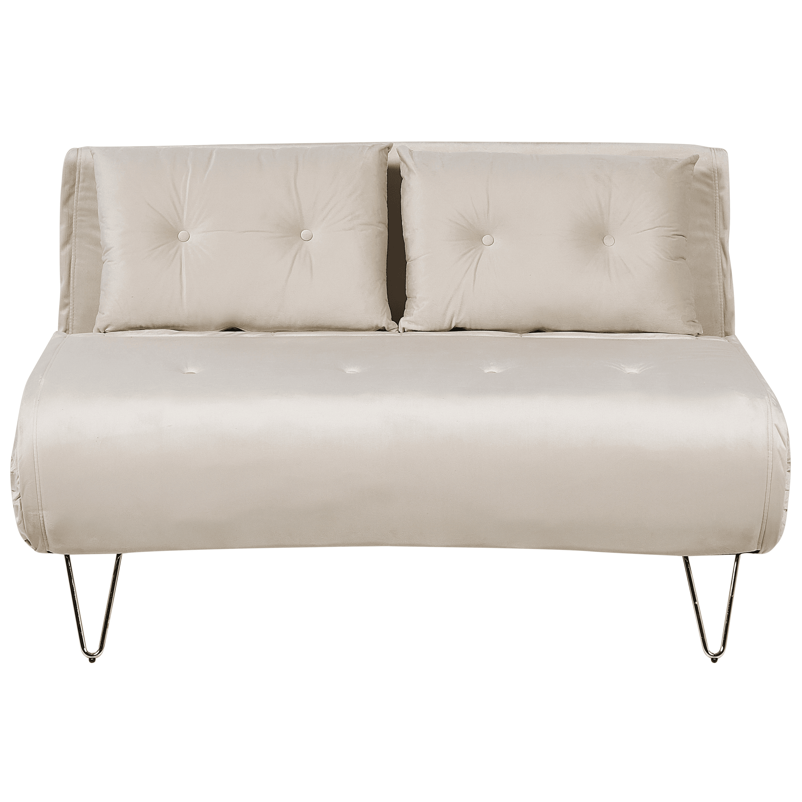 Vuodesohva 2-istuttava VESTFOLD sametti Beige