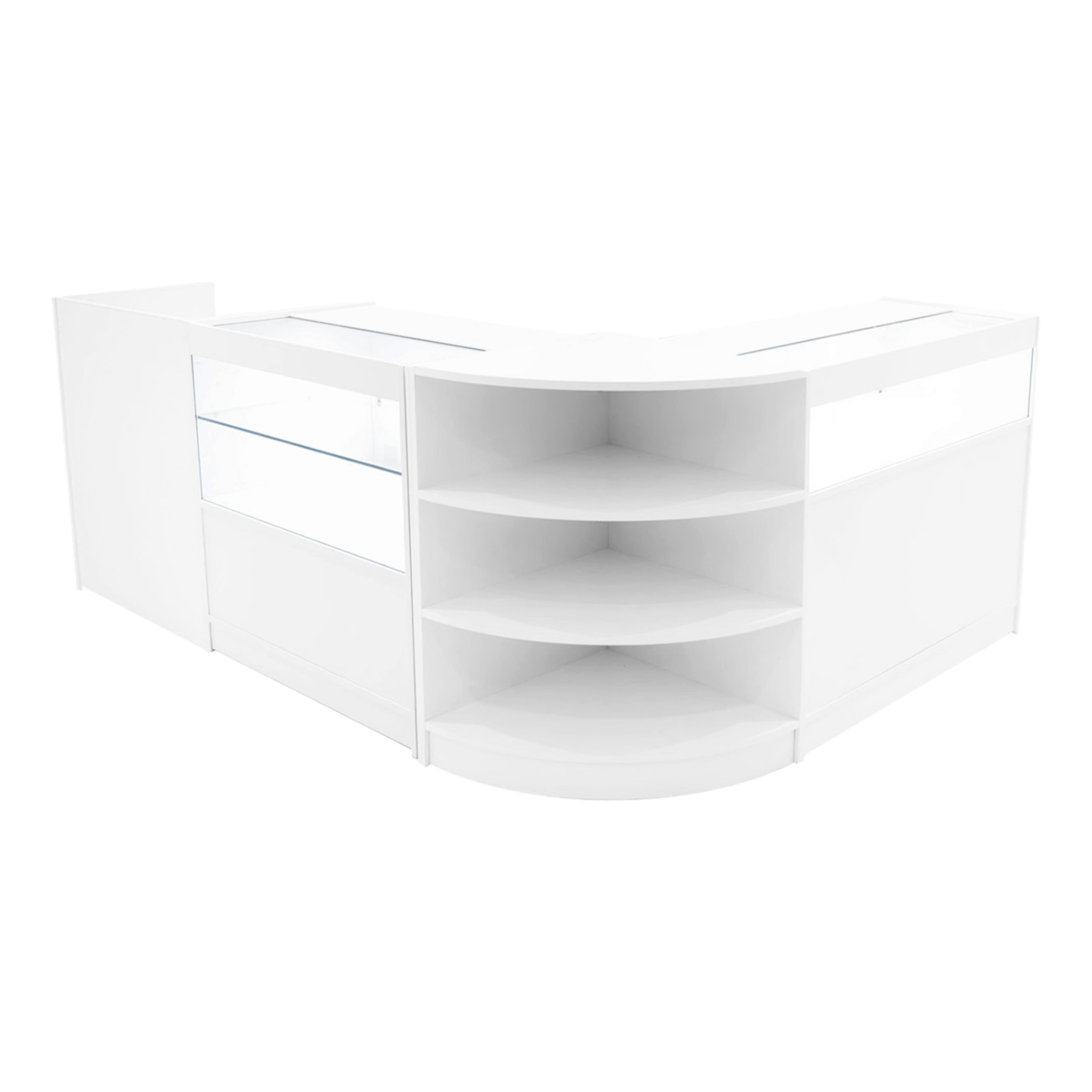 Europa LED-myymälätiskisarja B900, C900, TB60 ja LM60 - Valkoinen