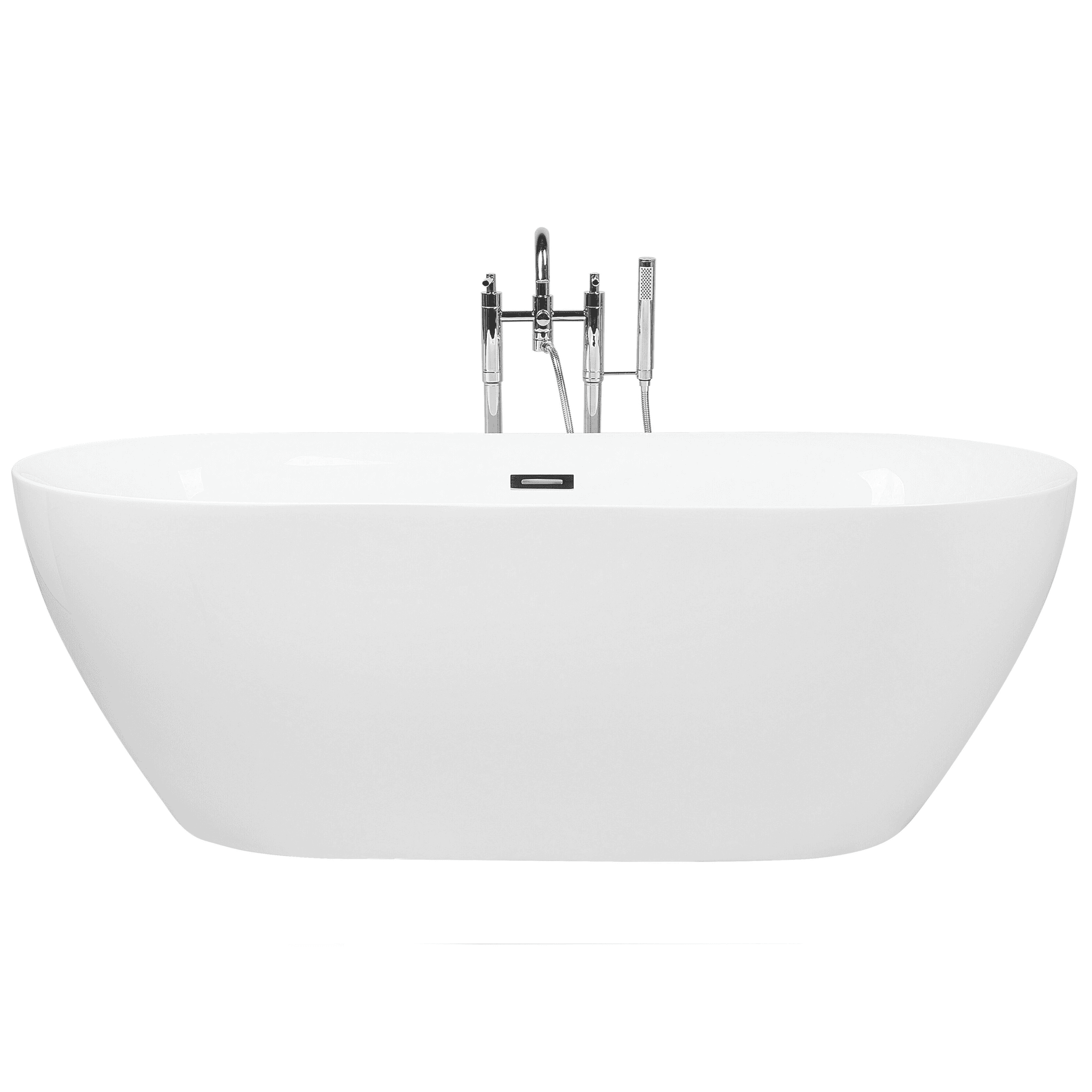 Vapaasti seisova kylpyamme CARRERA 180 x 80 cm Valkoinen