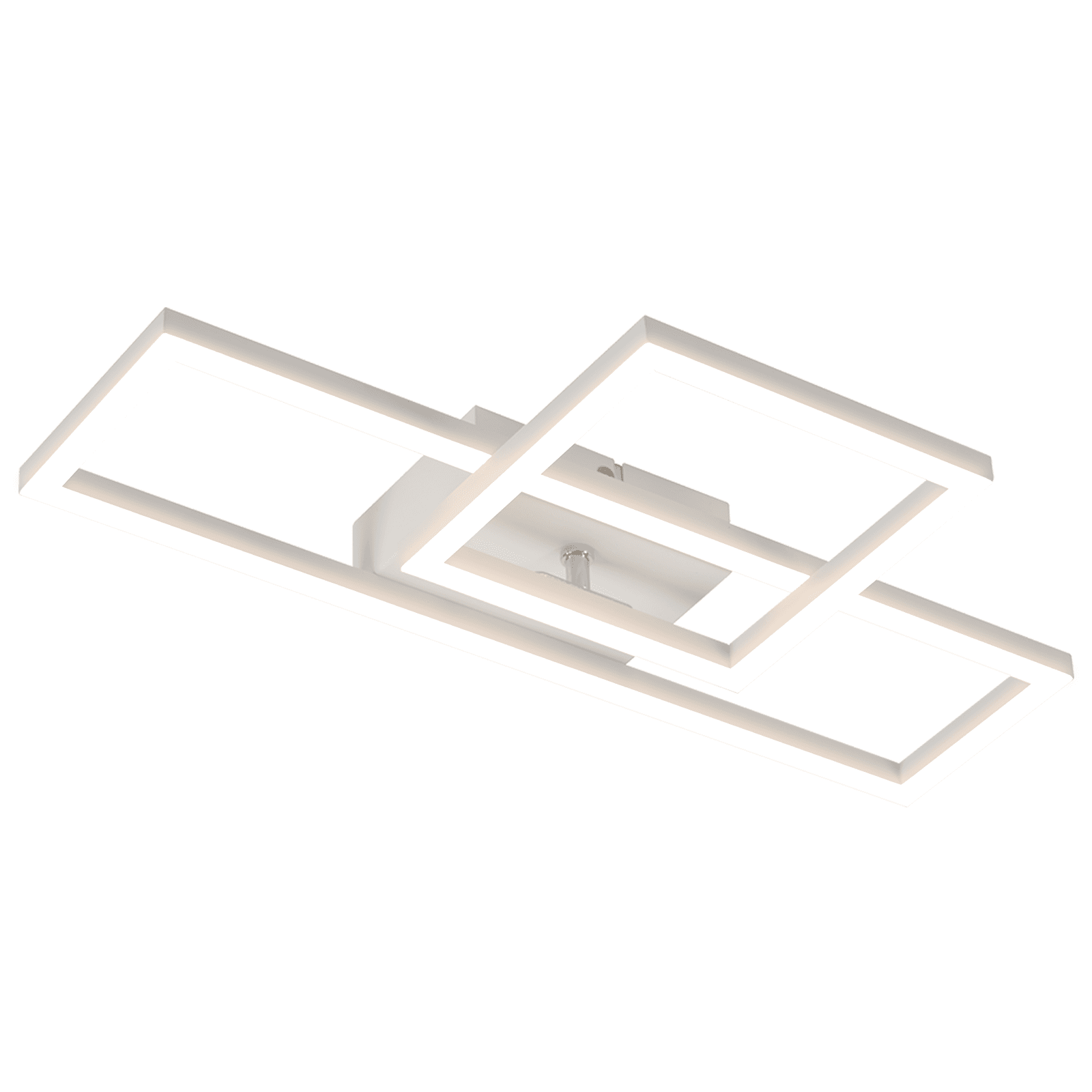 NETTLIFE LED - kattovalaisin, olohuoneen Kattovalaisin, 20 W, moderni design Keittiön valaisin, lämmin valkoinen, neliönmuotoinen valkoinen