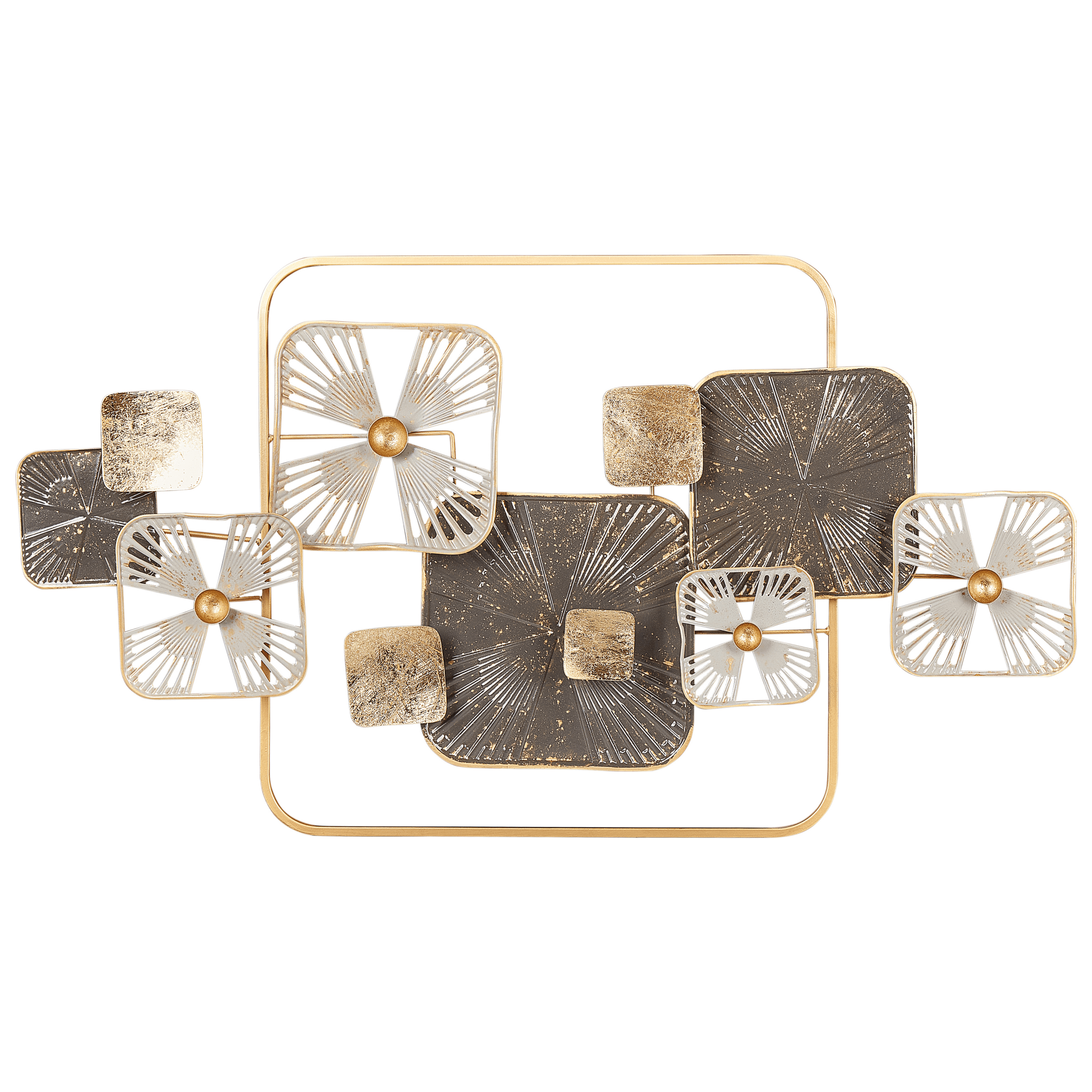 Seinäkoriste LAWRENCIUM metalli 50 cm Monivärinen