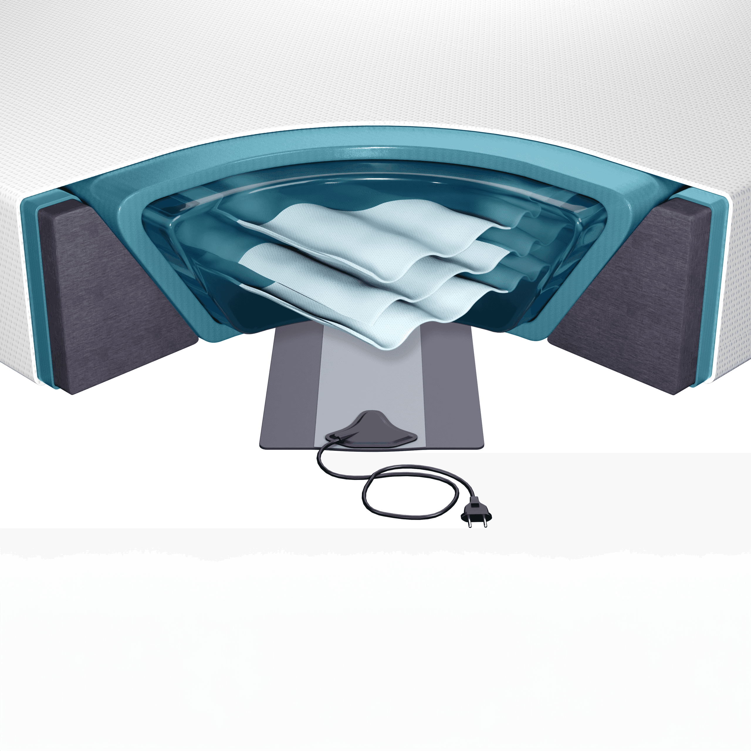 Vesisängyn patja lisätarvikkeilla Lisätarvikkeet SOLERS 140 x 200 cm