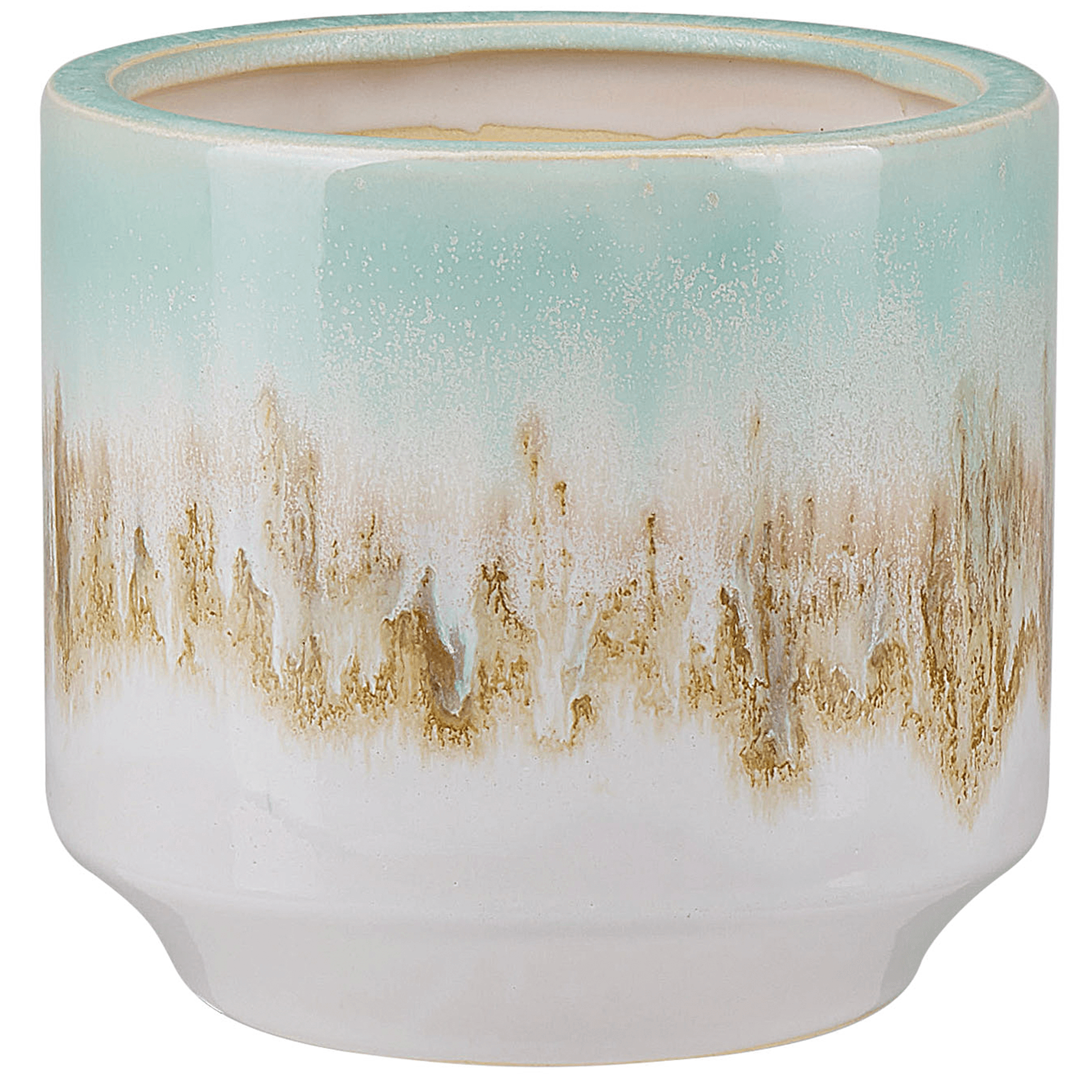 Kukkamaljakko CYME kivitavara 15 cm Mintunvihreä