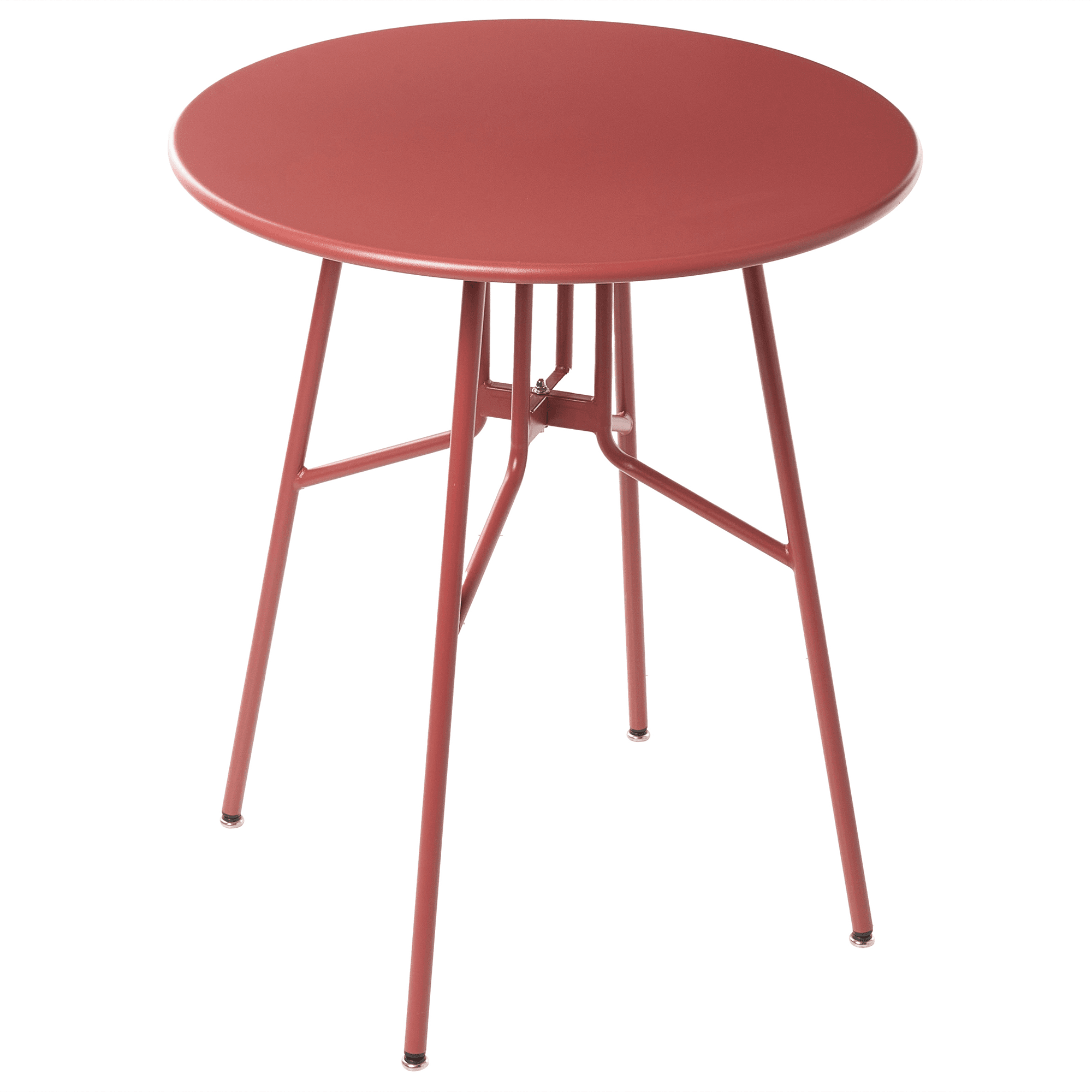 Bistropöytä TALTAL 64 cm 64 cm metalli Punainen