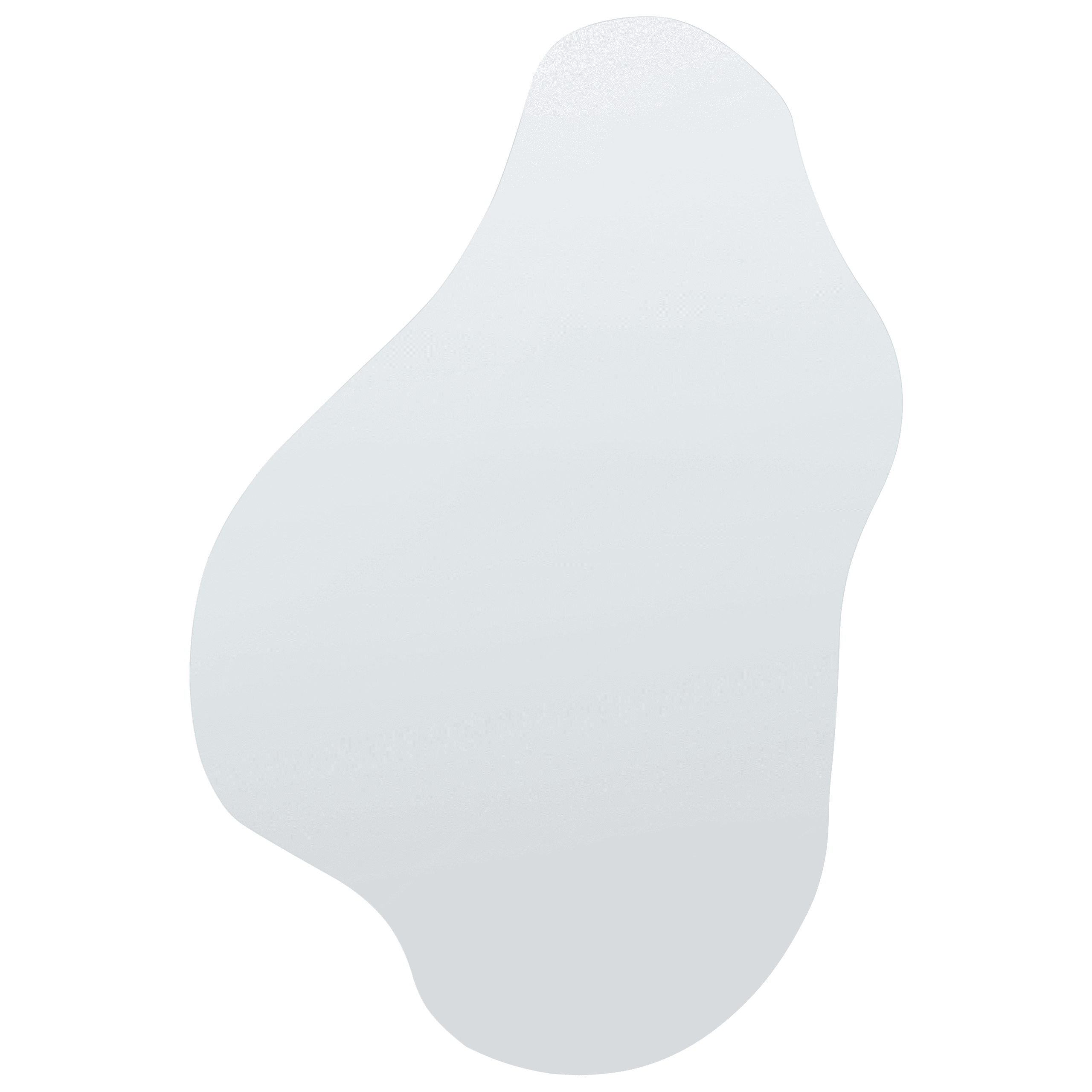 Seinäpeili HERRY 46 cm 76 cm Harmaa