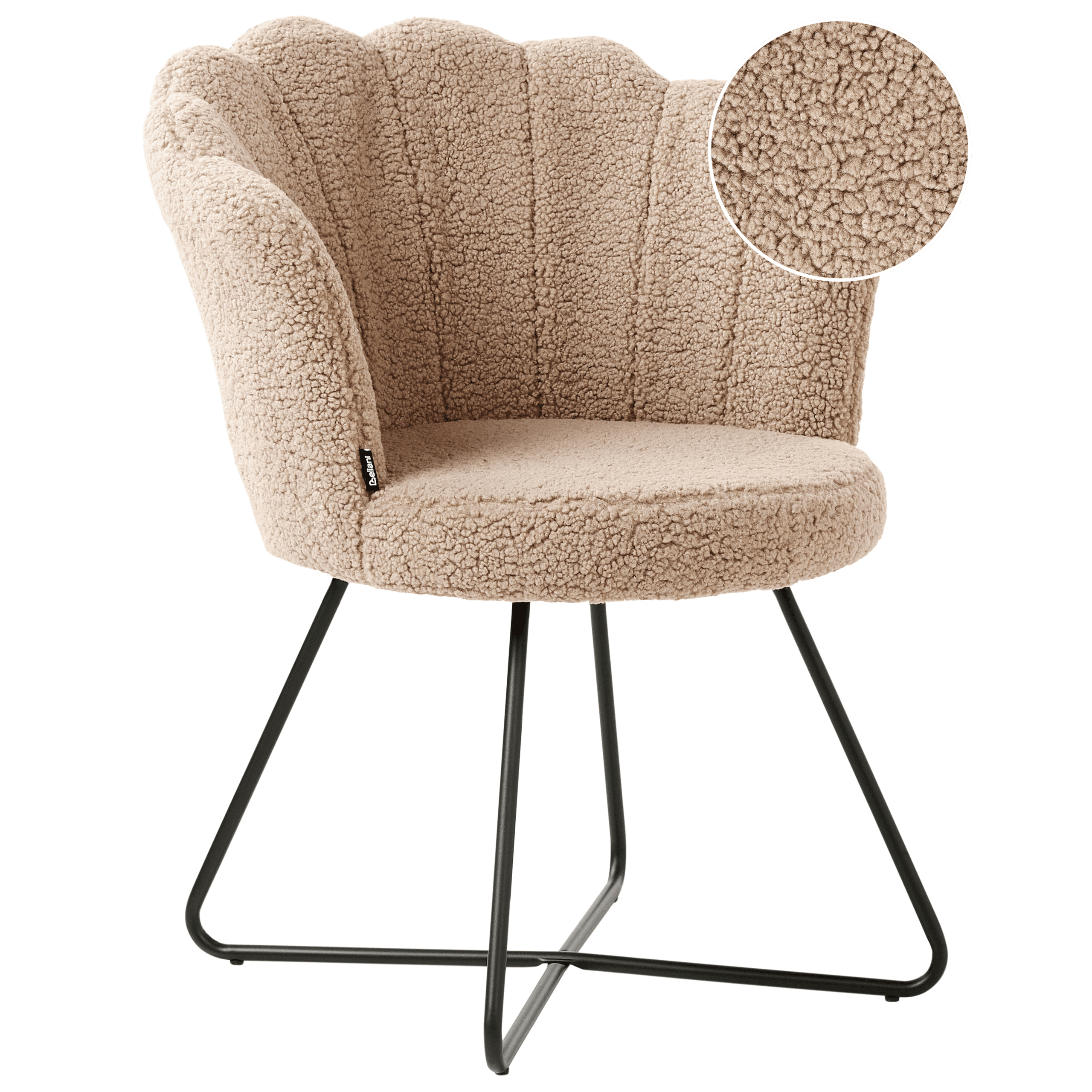 Nojatuoli LOVELOCK buklee Beige