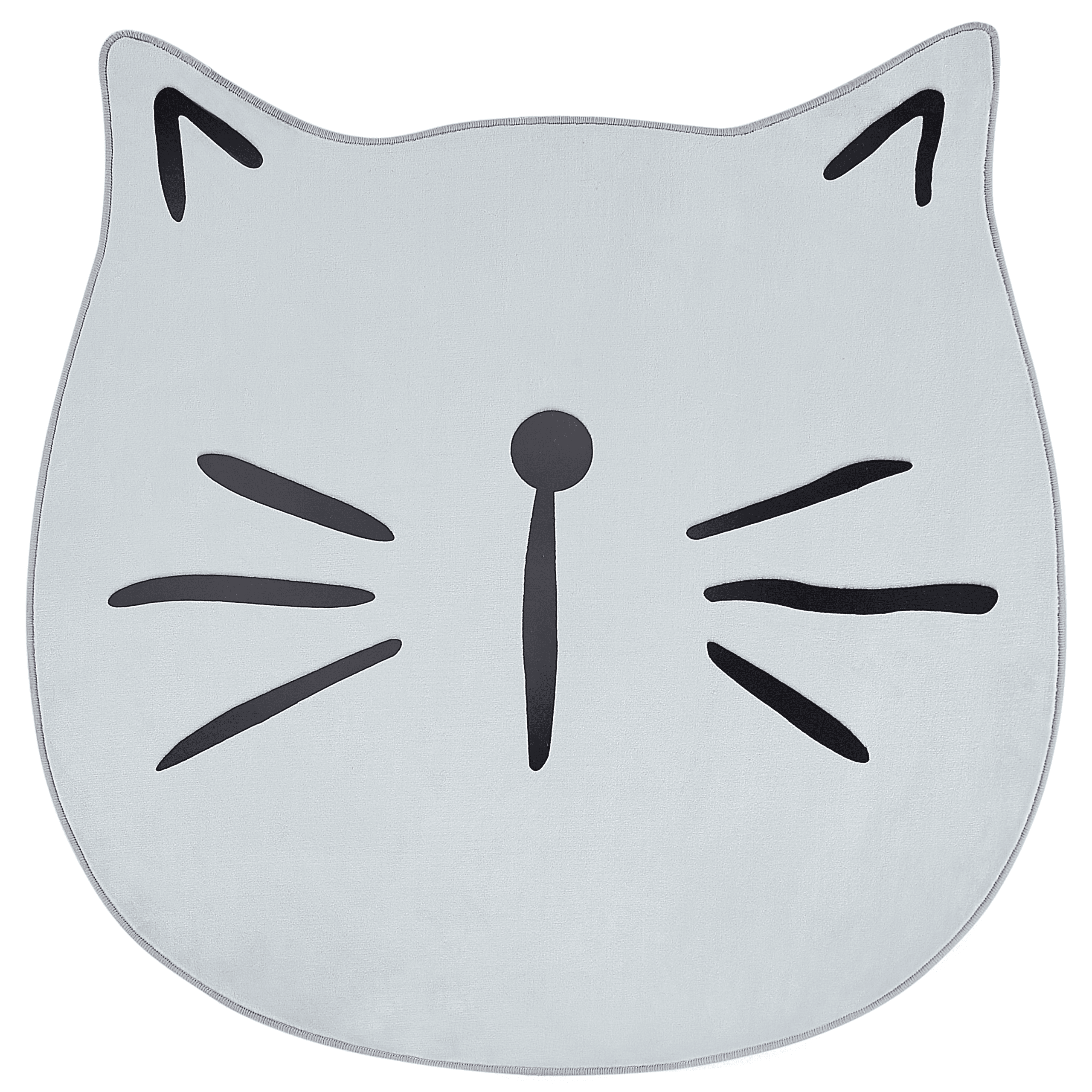 Lastenhuoneen matto KITTY Harmaa ø 100 cm