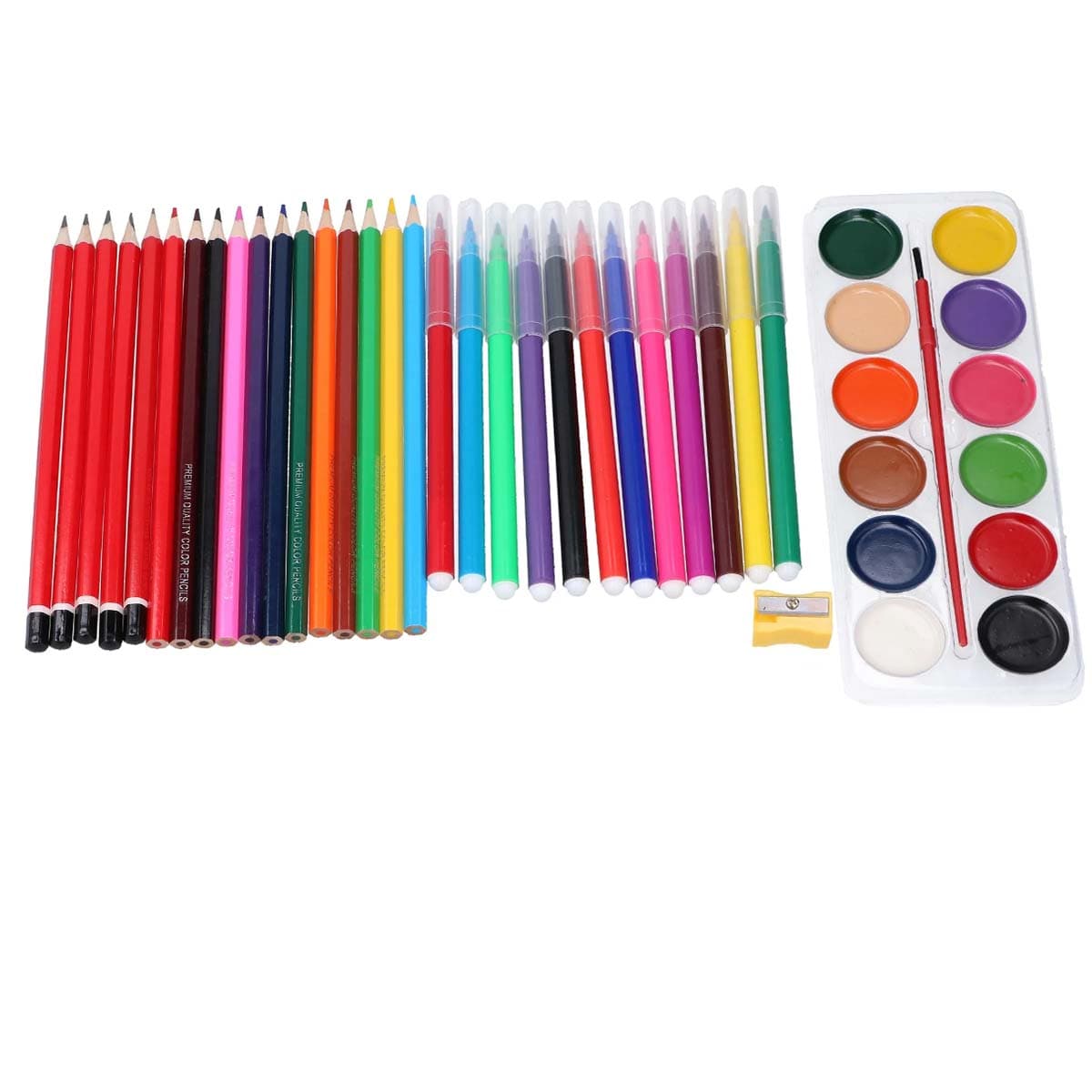 43 Osainen Luova Sarja Kynillä / Teroittimella / Huopakynillä / Maaleilla