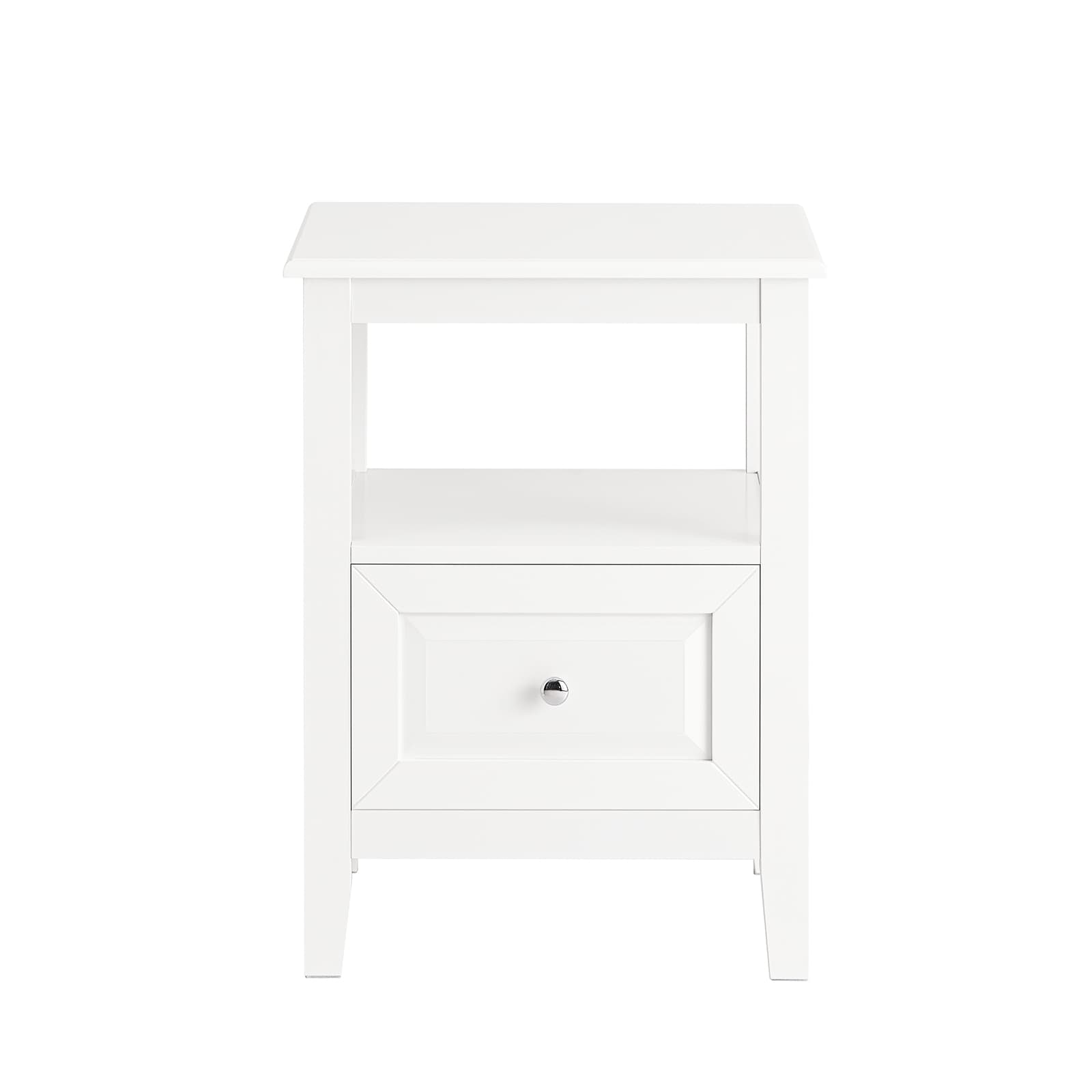SoBuy yöpöytä lipasto FBT131-W luonnonvalkoinen 45x35x60cm