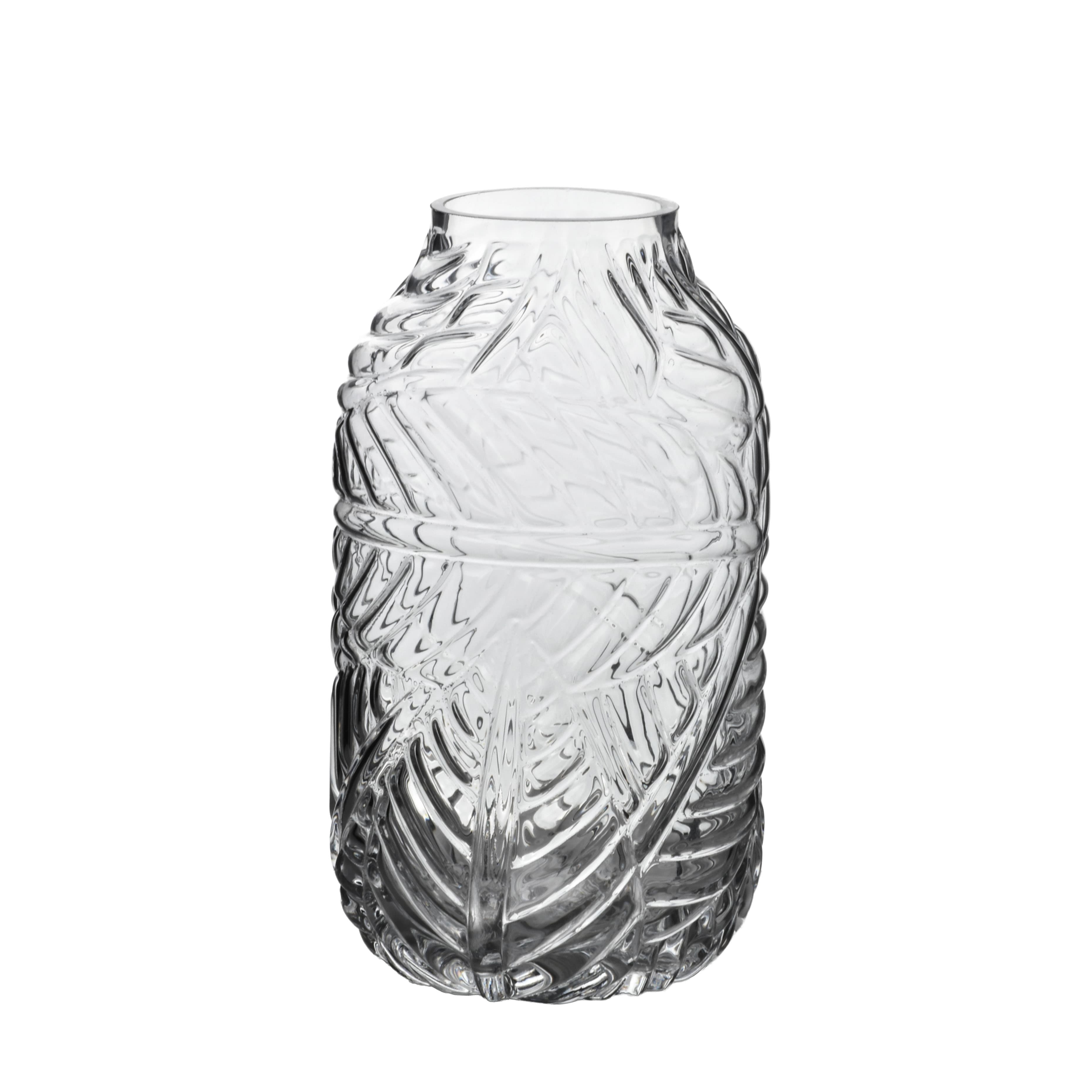 Maljakko lasi Serenite Serenite 12x7x23 cm kirkas 1kpl