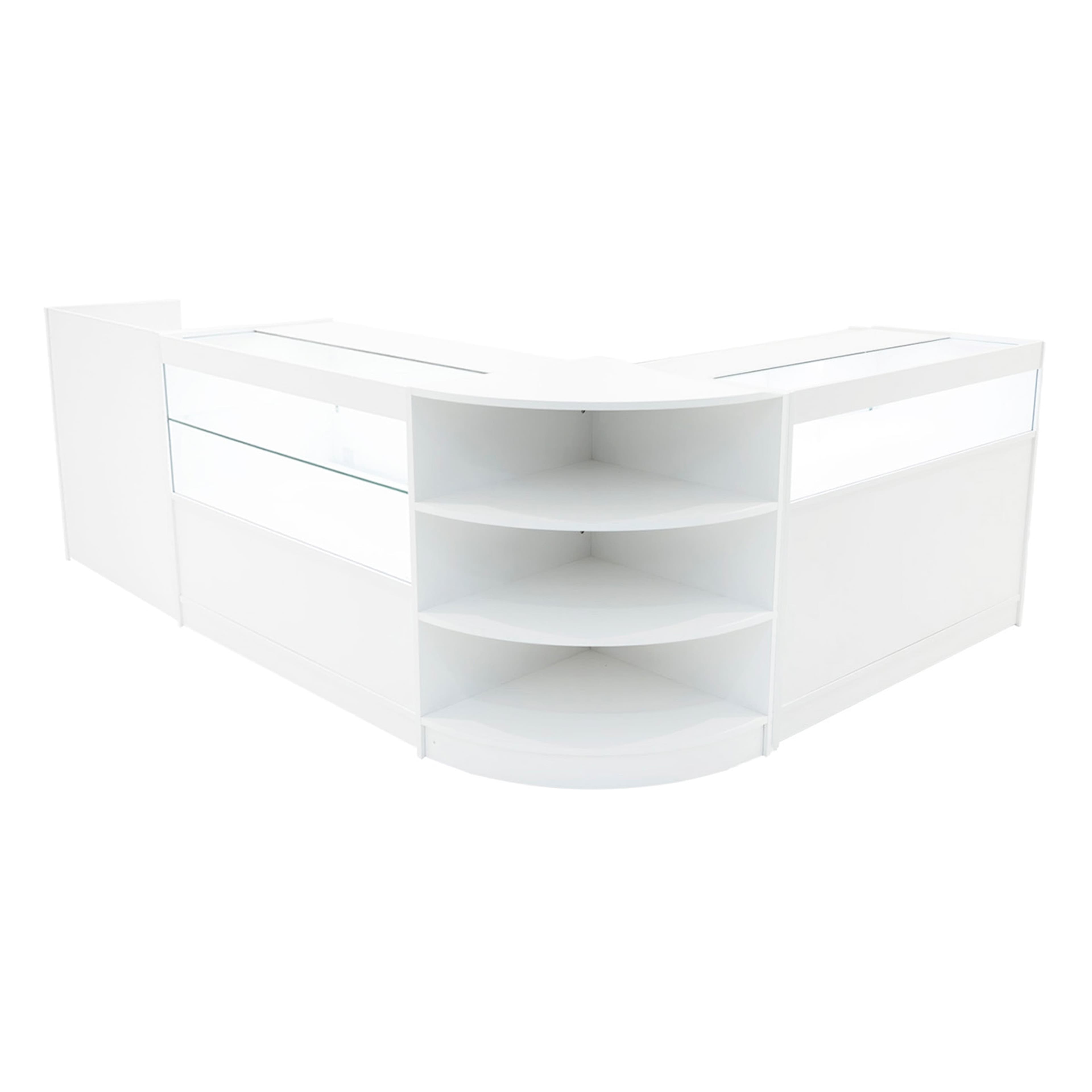 Europa LED-myymälätiskisarja B1200, C1200, TB60 ja LM60 - Valkoinen