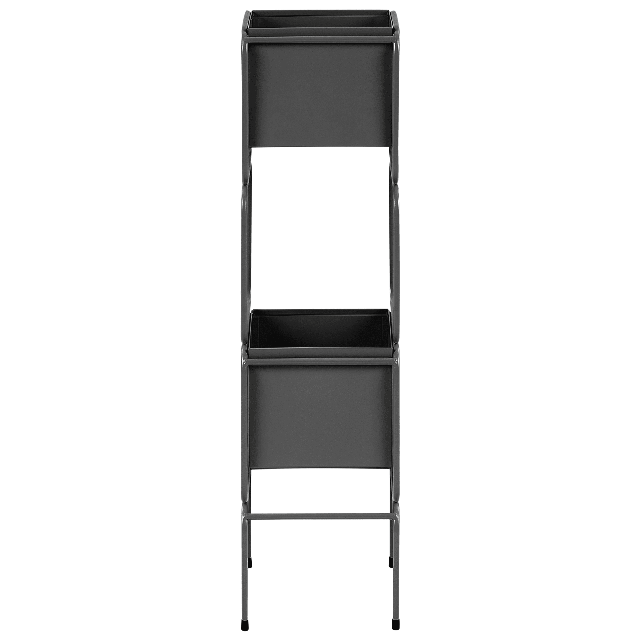 Kukkateline COTINUS metalli 20 cm Musta