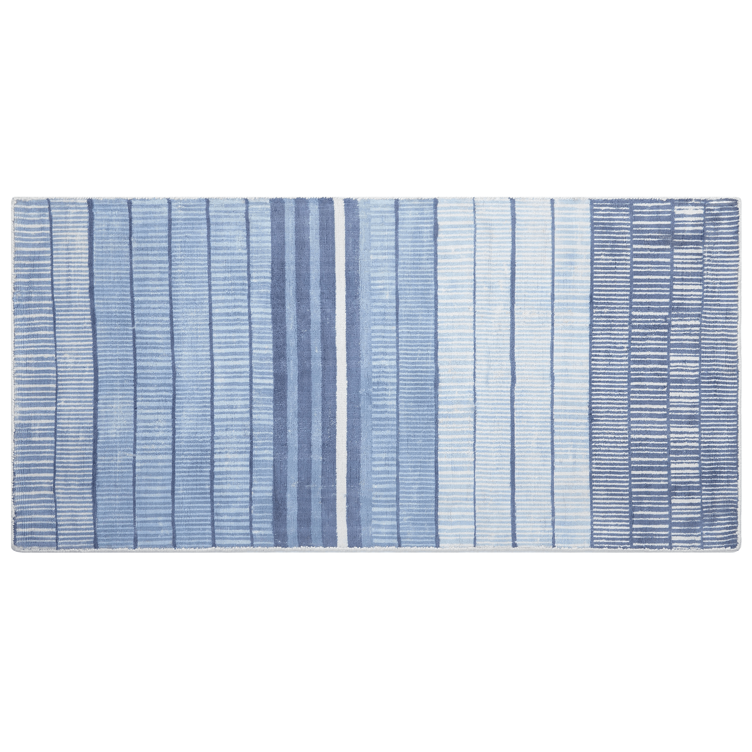 Matto YARDERE Vaaleansininen 80 x 150 cm viskoosi