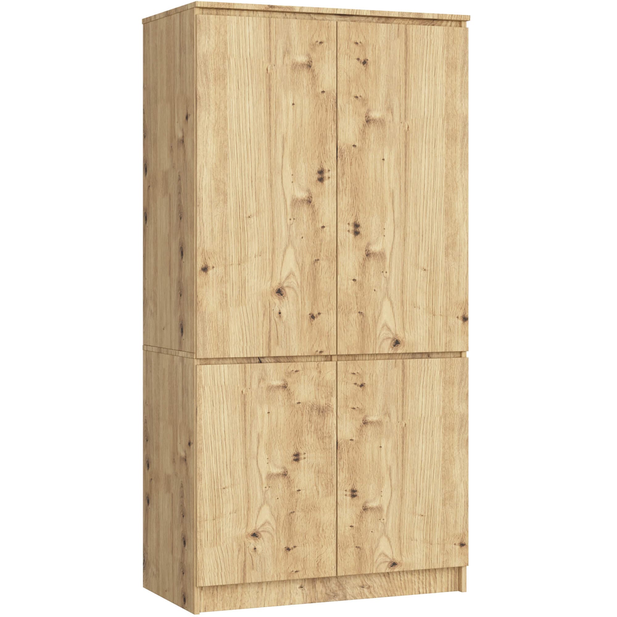 Akord Vaatekaappi 4-ovinen Tammi Artisan 90x51x180