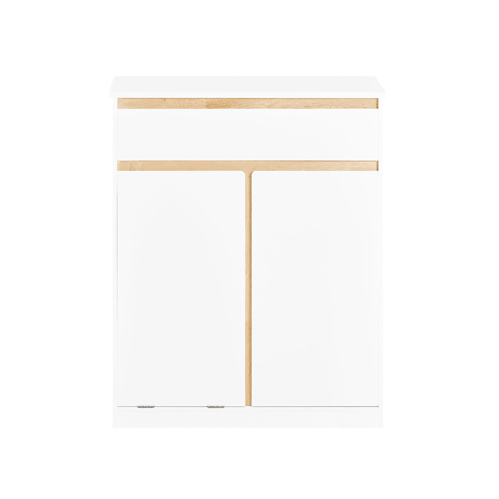 SoBuy pyykkikaappi BZR79-W pyykkikorilla, valkoinen 71x33x85cm