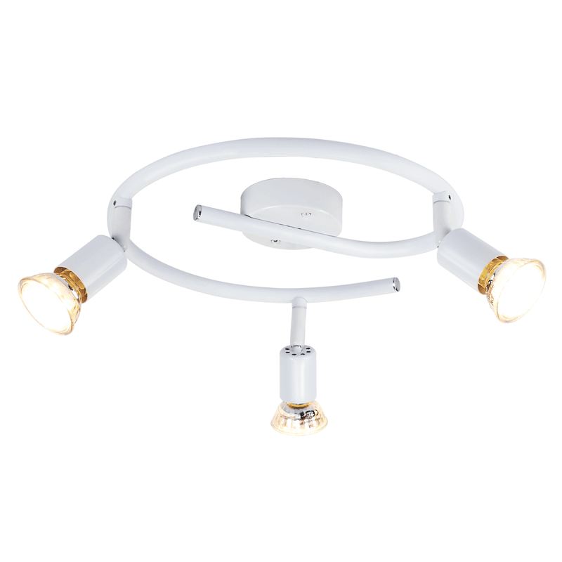 NETTLIFE säädettävä LED - kattospottivalaisin GU10 3 liekkikattospottivalot teollinen olohuone