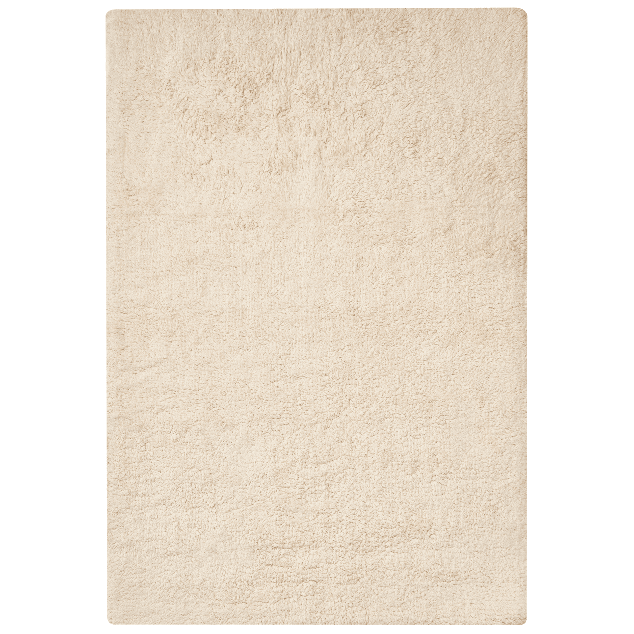 Kylpyhuonematto GOELA Luonnonvalkoinen 60 x 90 cm puuvilla