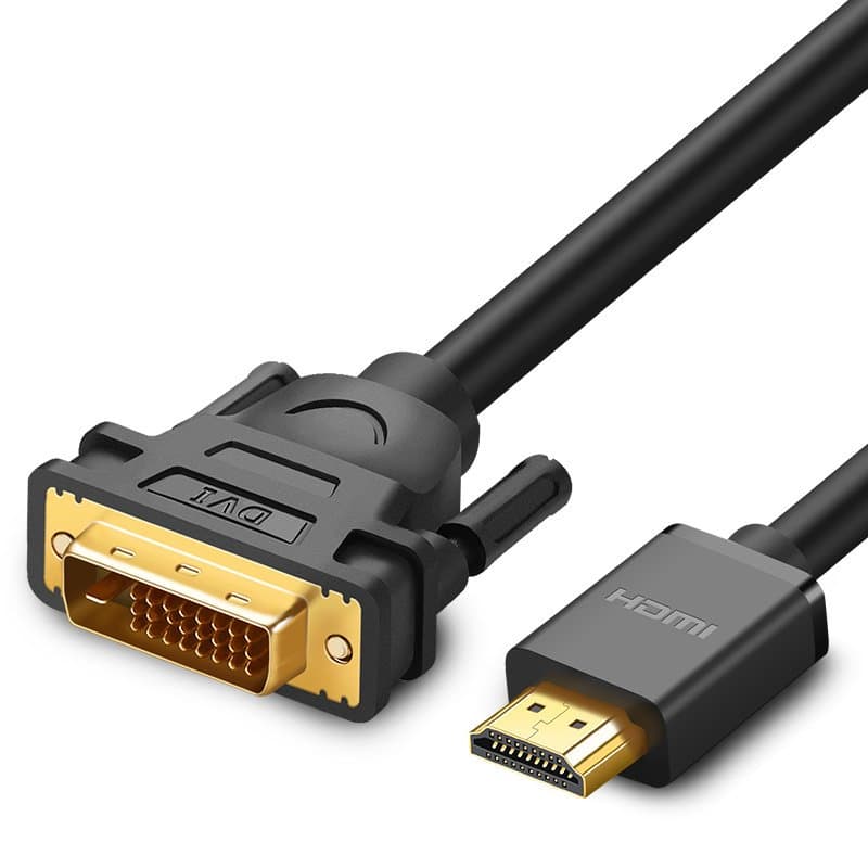 Kaapelisovitin DVI - HDMI FHD 60Hz 1,5m musta