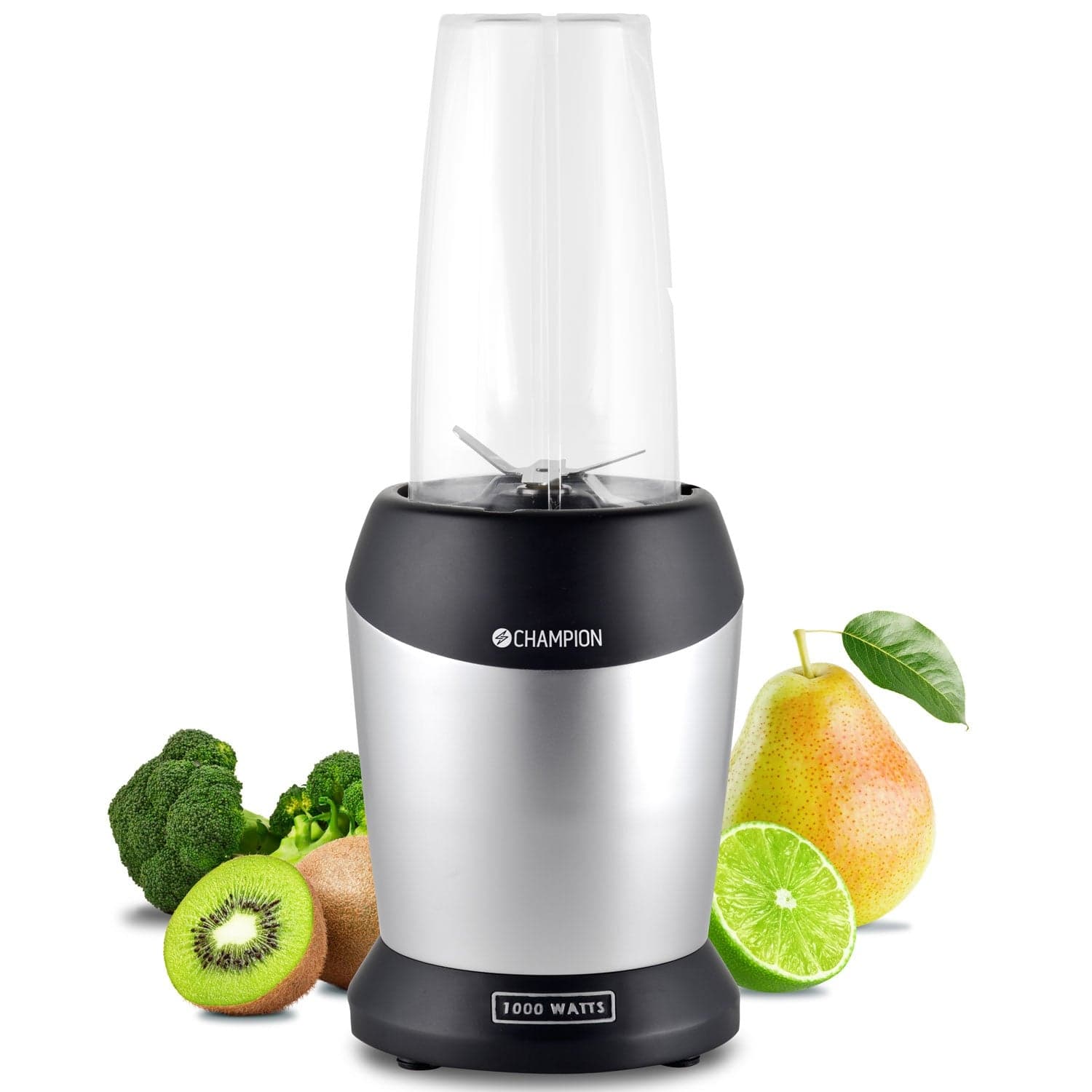 Nutrition Blender 1000W MB100 musta/hopea